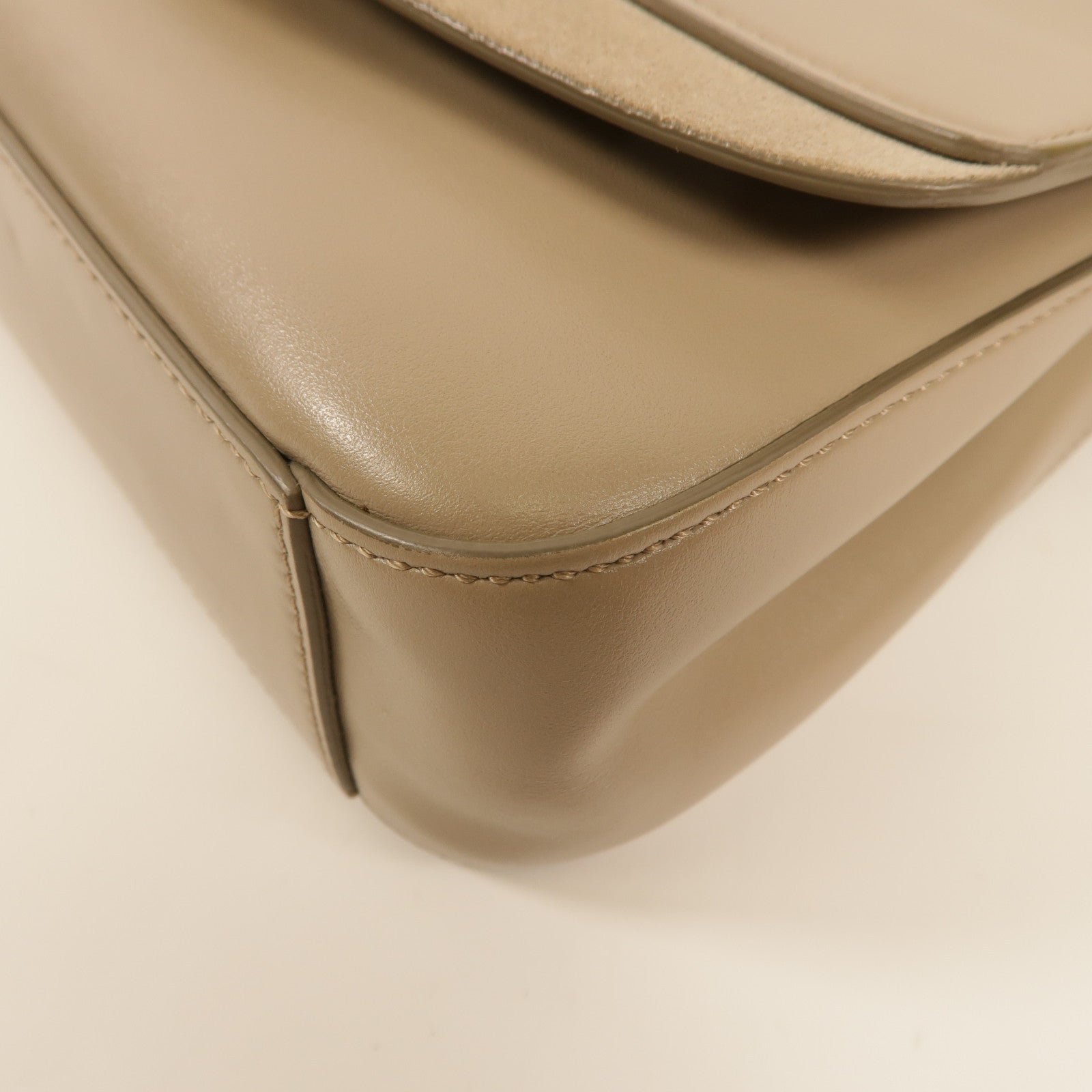 Chloe 牛皮皮革C Bag金扣手挽肩背兩用袋