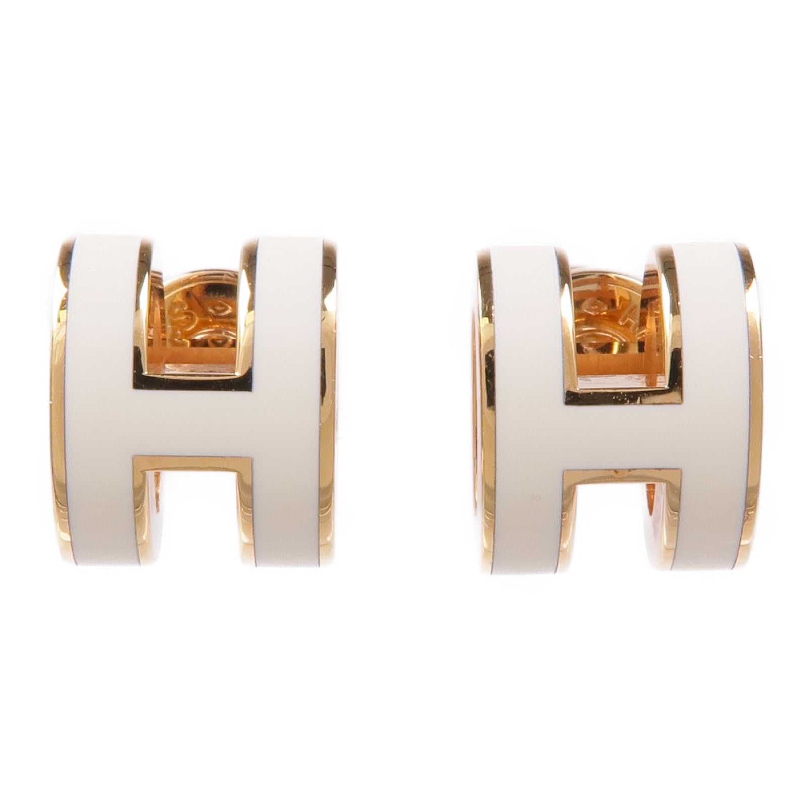 HERMES 金屬Mini Pop H Earrings耳環