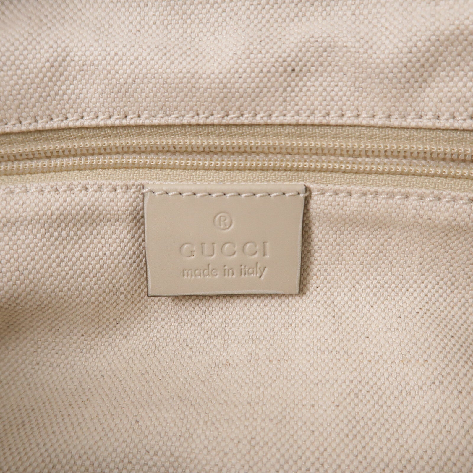GUCCI 牛皮皮革/帆布2 Way Shoulder手挽肩背兩用袋