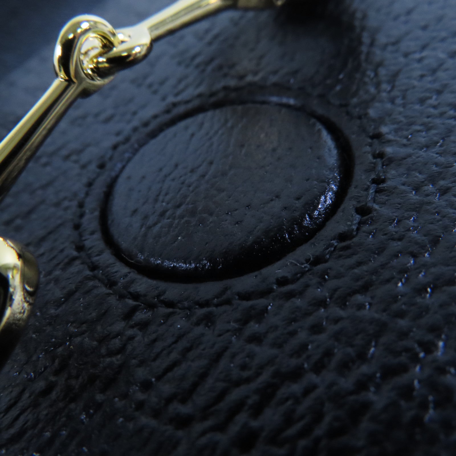 GUCCI 牛皮皮革Horsebit 1955 Shoulder金扣肩背袋