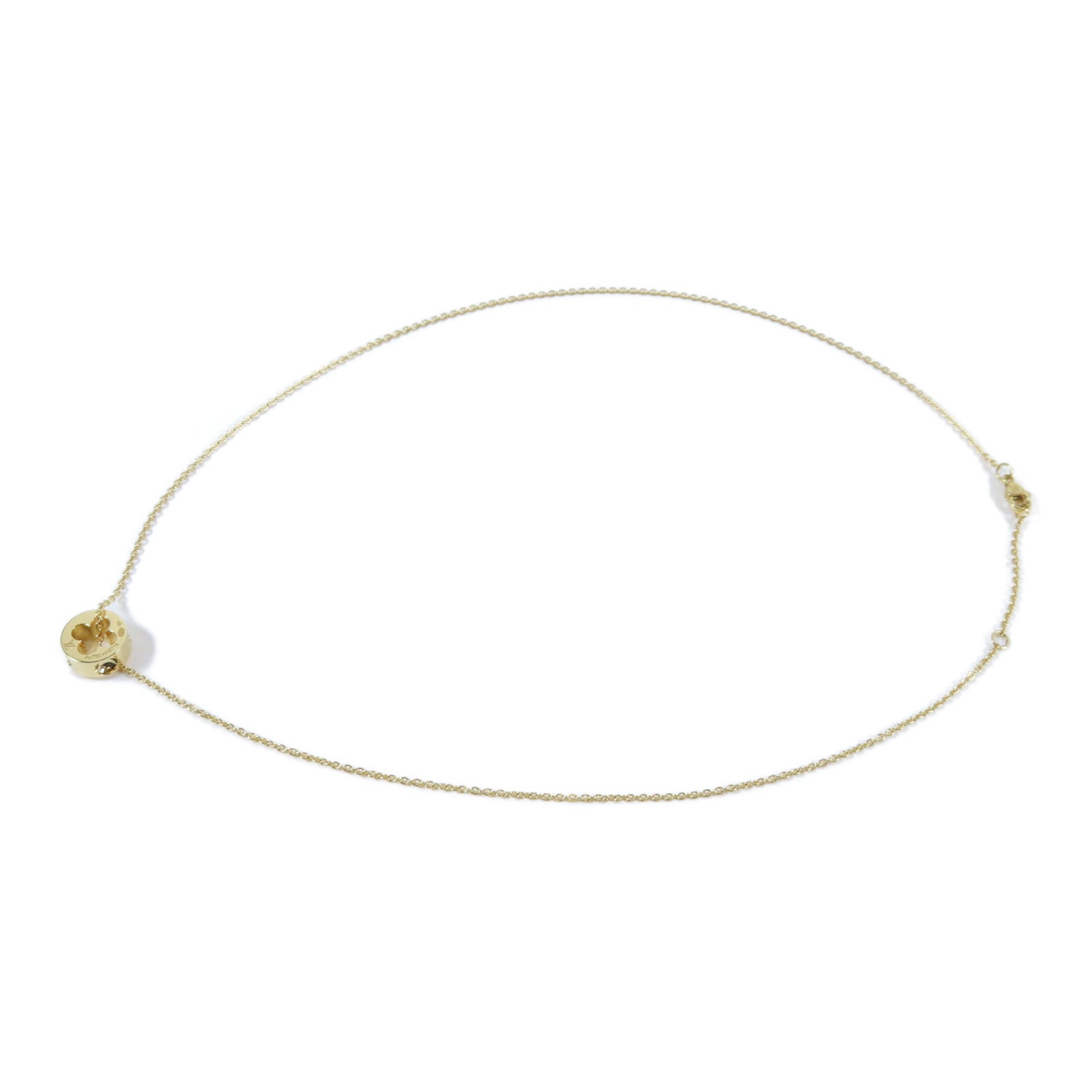 LOUIS VUITTON 【激減優惠】18K黃金Empreinte Pendant Necklace項鍊