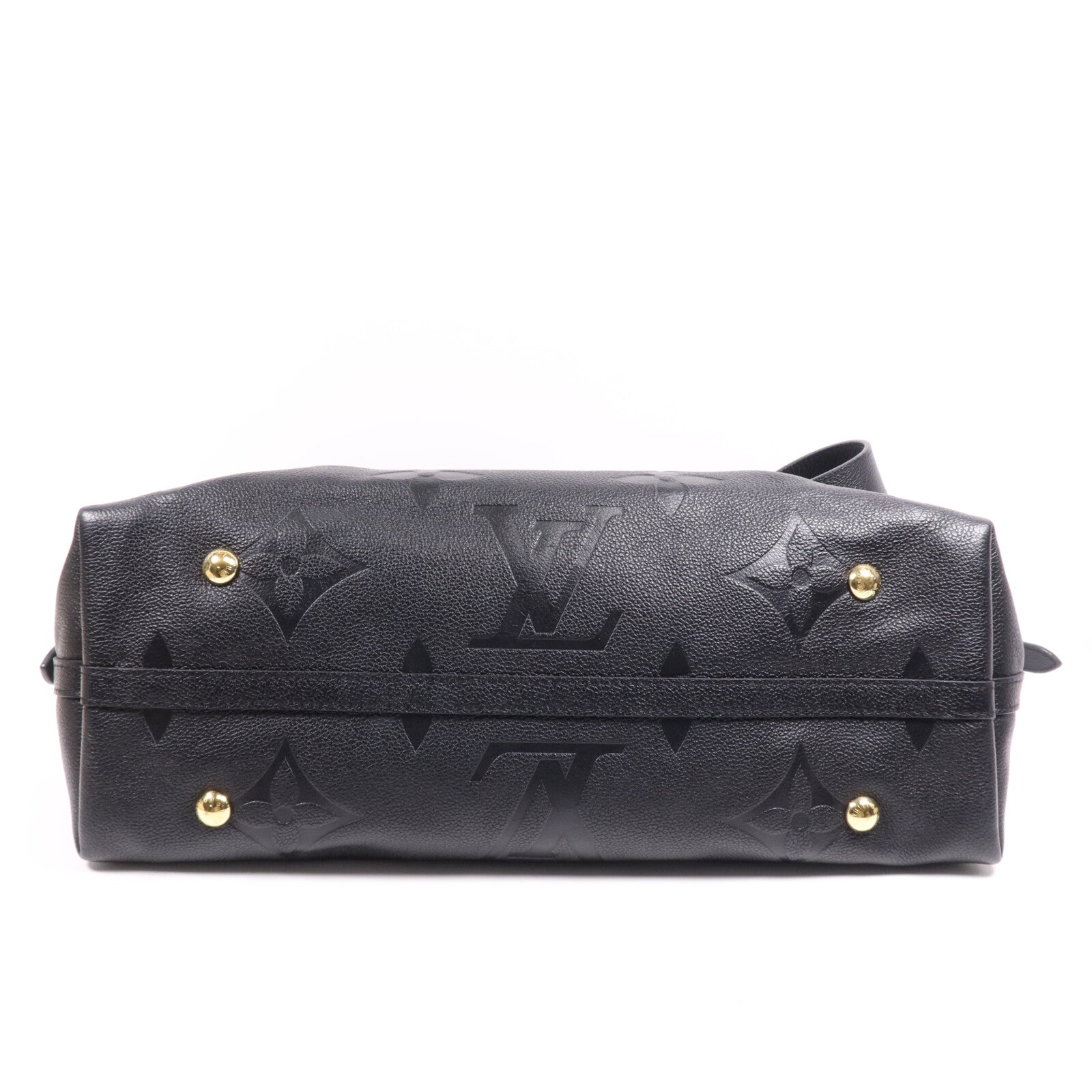 LOUIS VUITTON Monogram Empreinte CarryAll MM金扣肩背袋