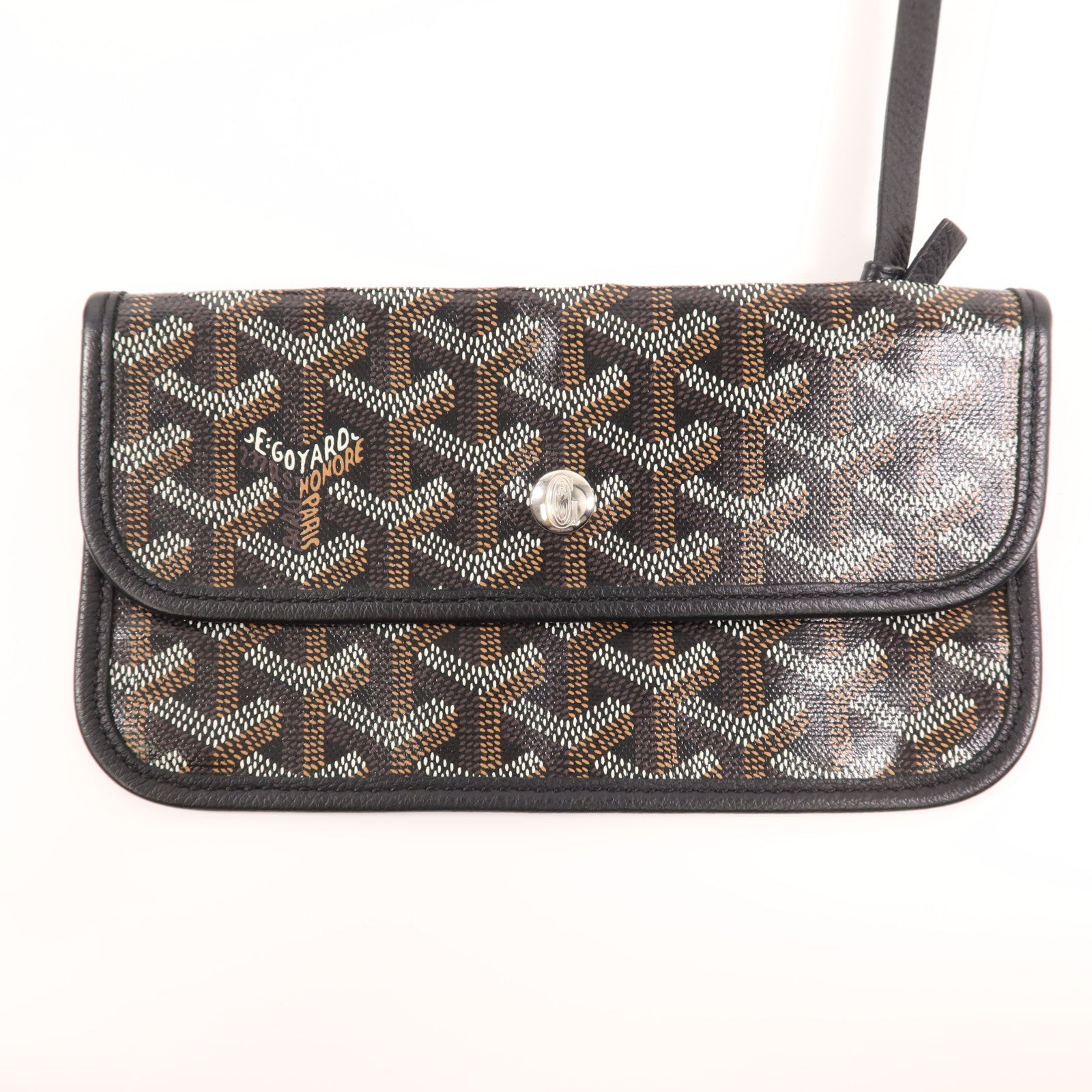 GOYARD 塗層帆布Saint Louis PM銀扣肩背袋