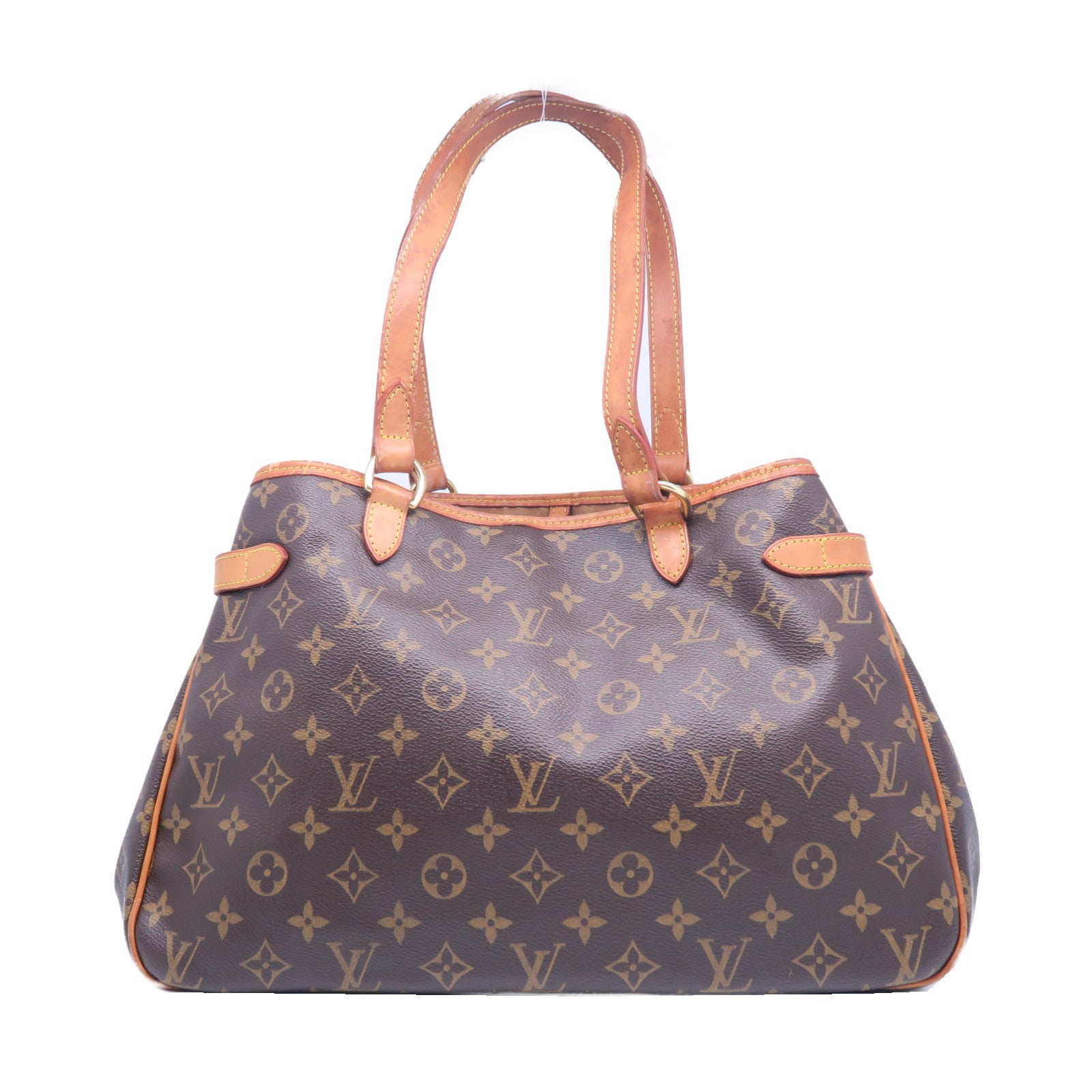 LOUIS VUITTON 【激減優惠】Monogram Batignolles Horizontal金扣肩背袋啡色