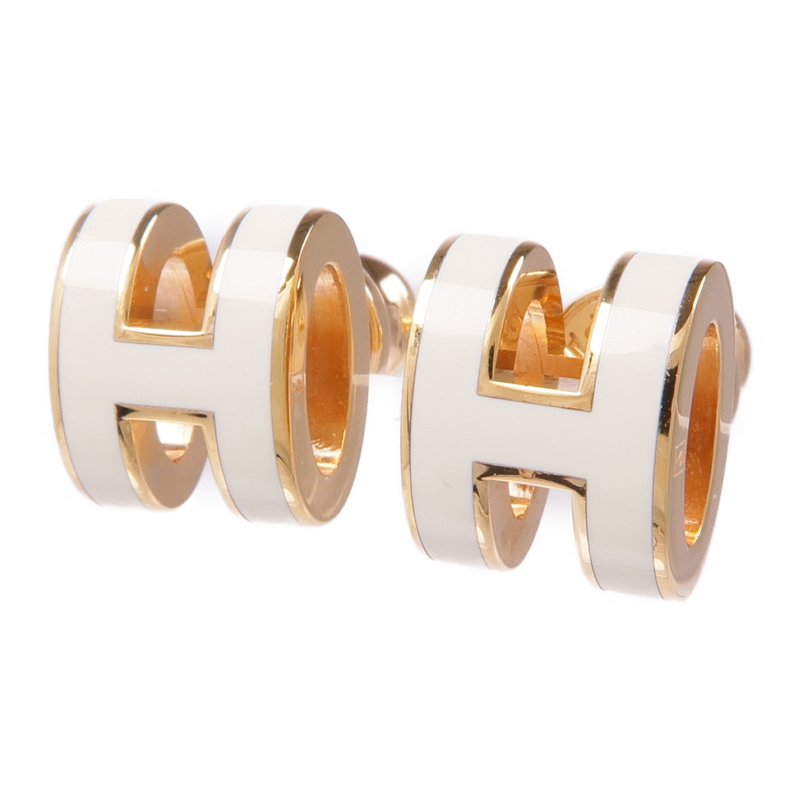 HERMES 金屬Mini Pop H Earrings耳環