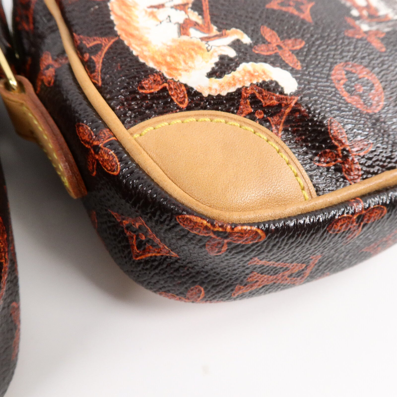 LOUIS VUITTON Monogram Catgram Paname Set肩背袋