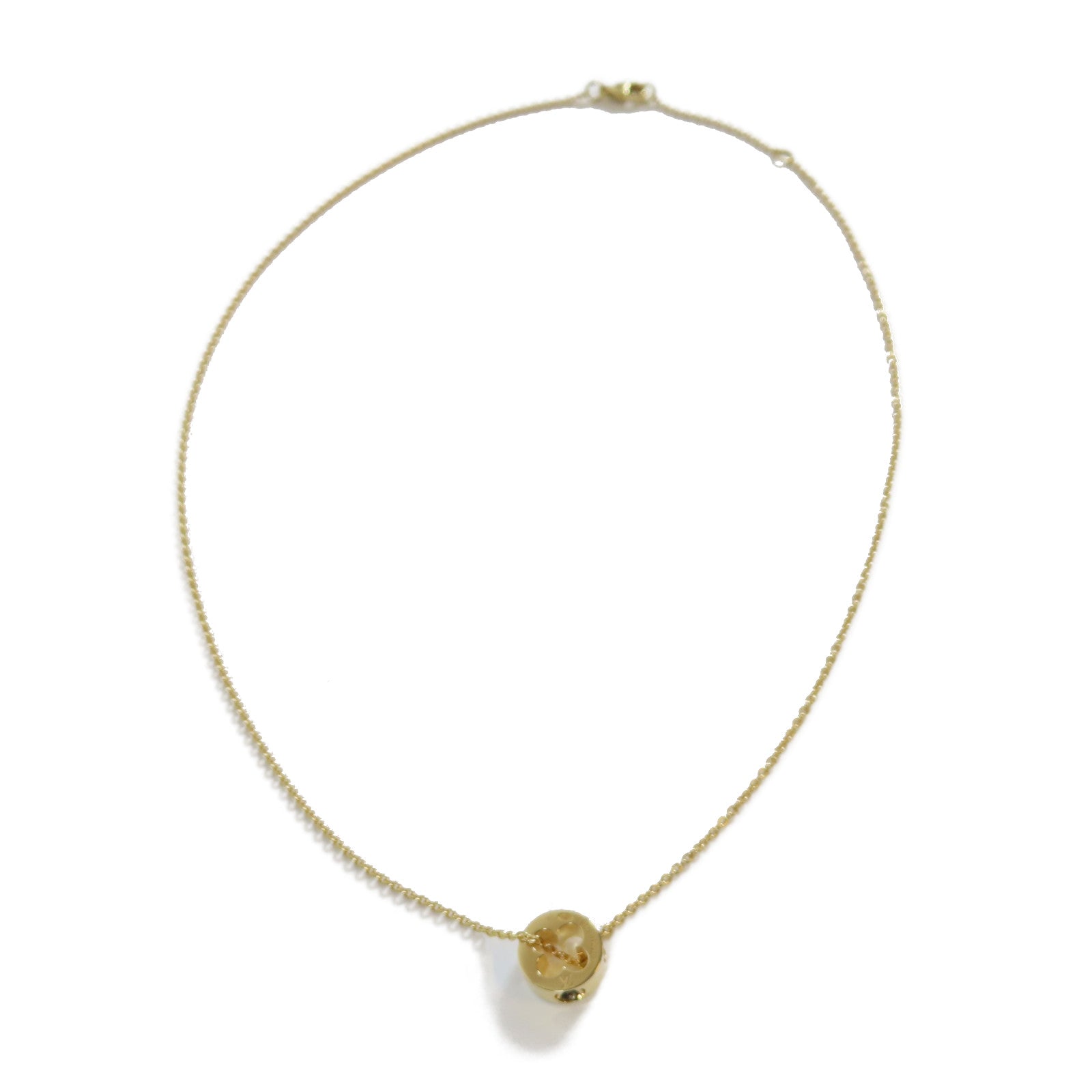 LOUIS VUITTON 【激減優惠】18K黃金Empreinte Pendant Necklace項鍊