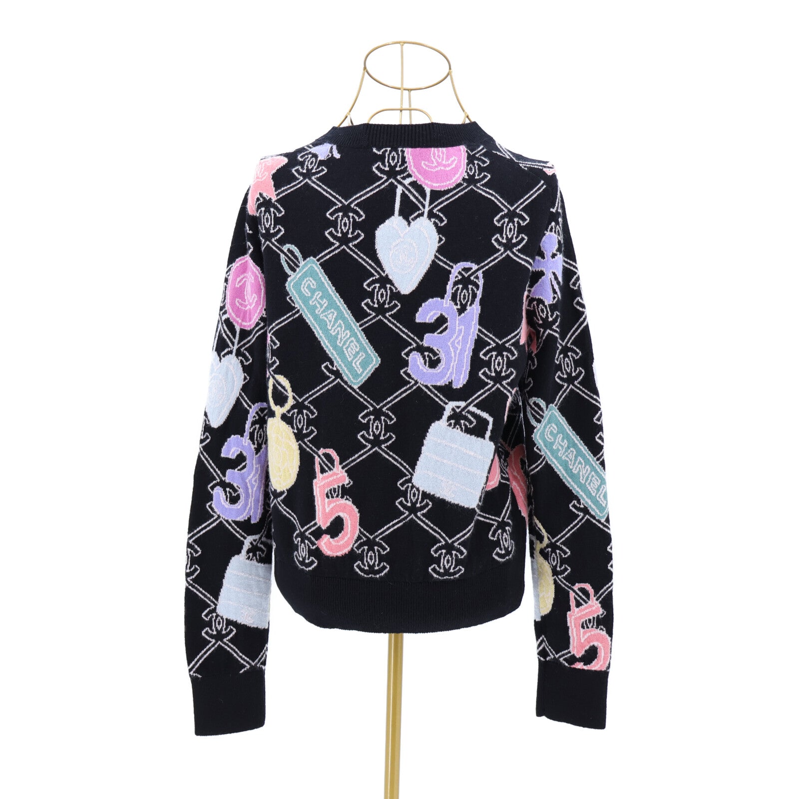 CHANEL Coco Mark Knitwear針織