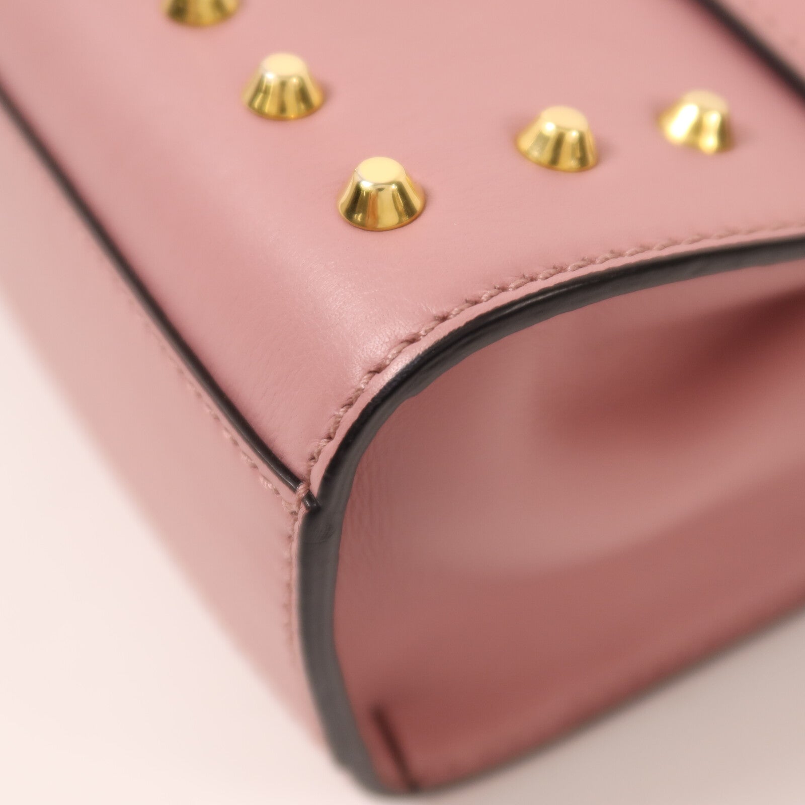 GUCCI 牛皮皮革Padlock Pearl Bag金扣鏈帶肩背袋