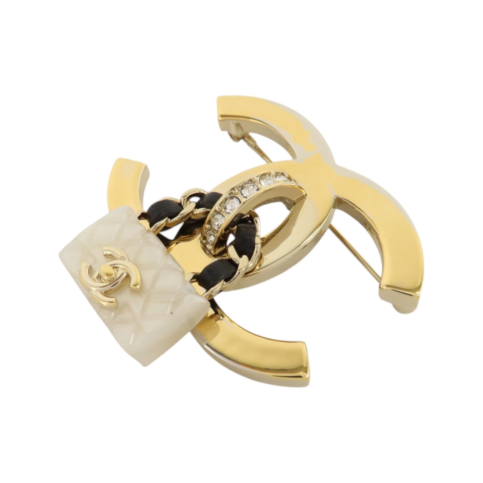 CHANEL 金屬/PVC Brooch胸針