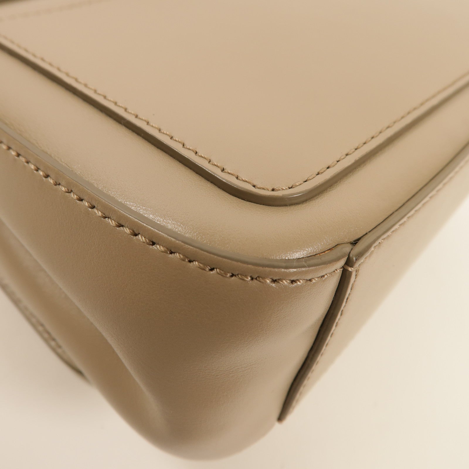 Chloe 【激減優惠】牛皮皮革C Bag金扣手挽肩背兩用袋