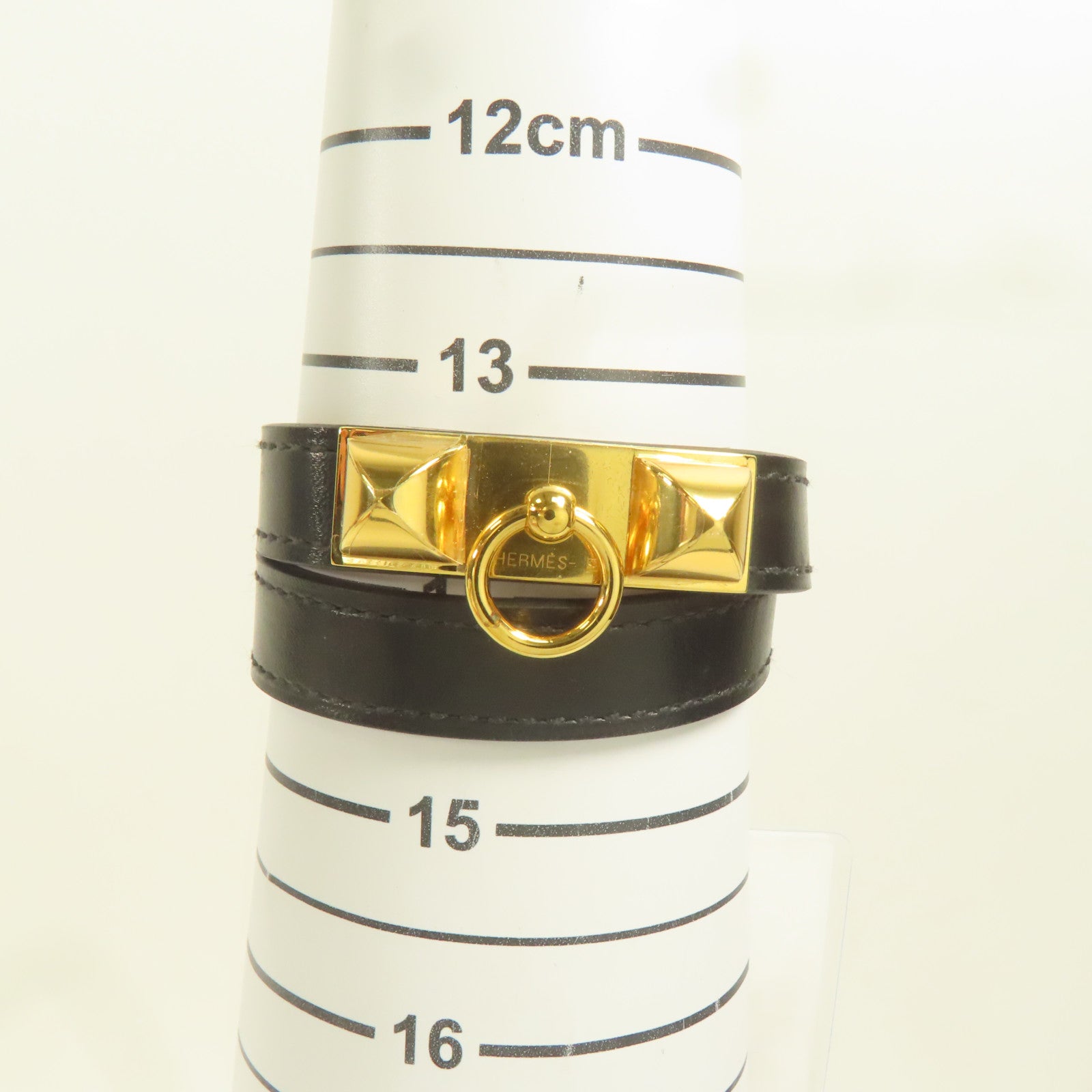 HERMES GHW CDC Bracelet XS Bracelet Noir