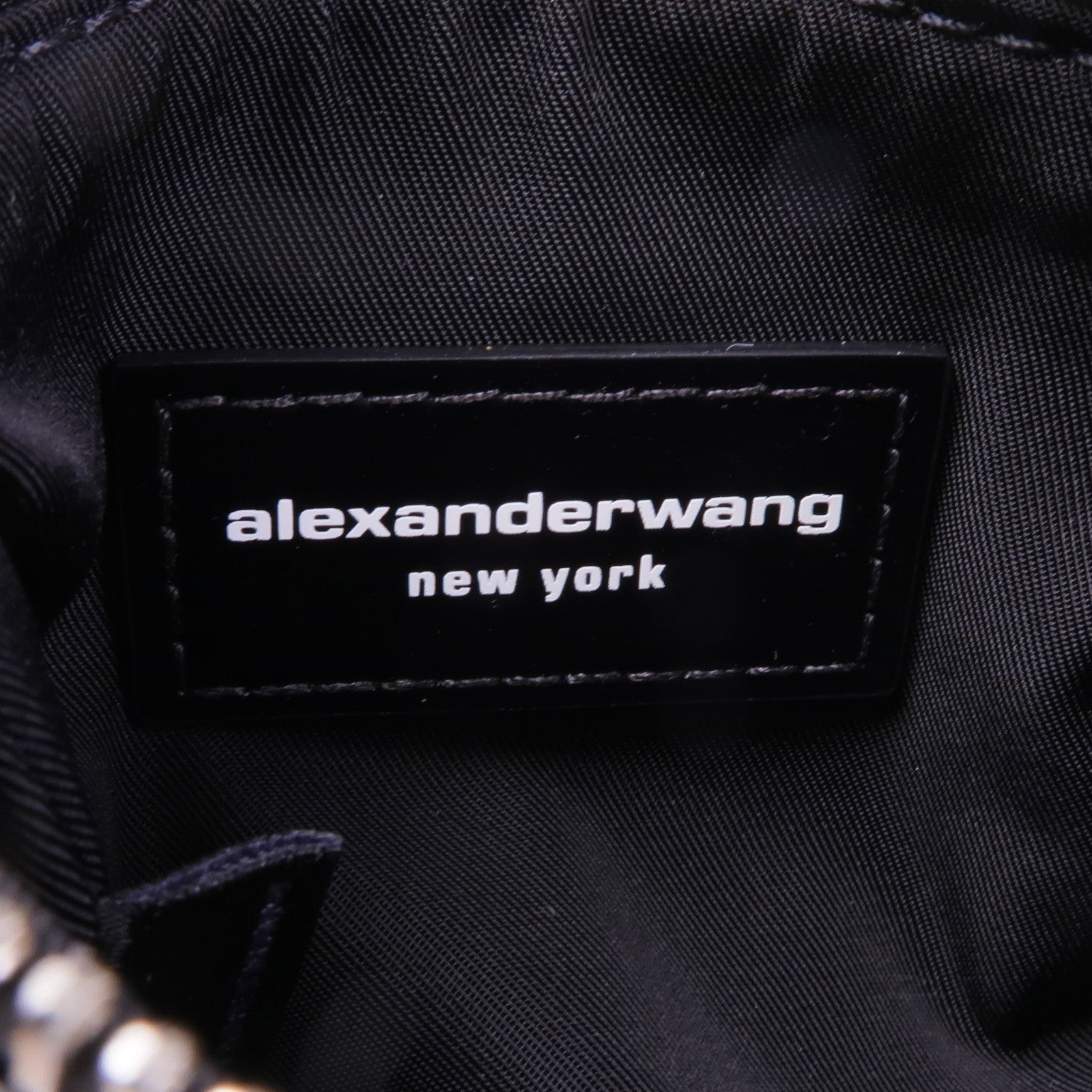 Alexander Wang 水晶鑽Crystal Rhinestone Pouch鏈帶肩背袋