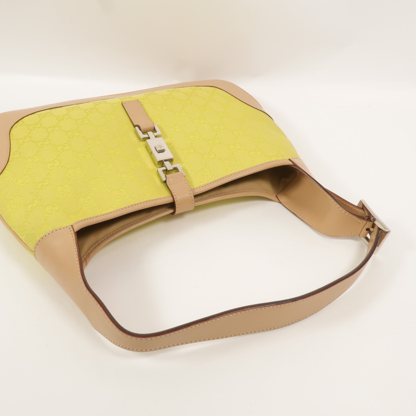 GUCCI 帆布GG Jackie肩背袋