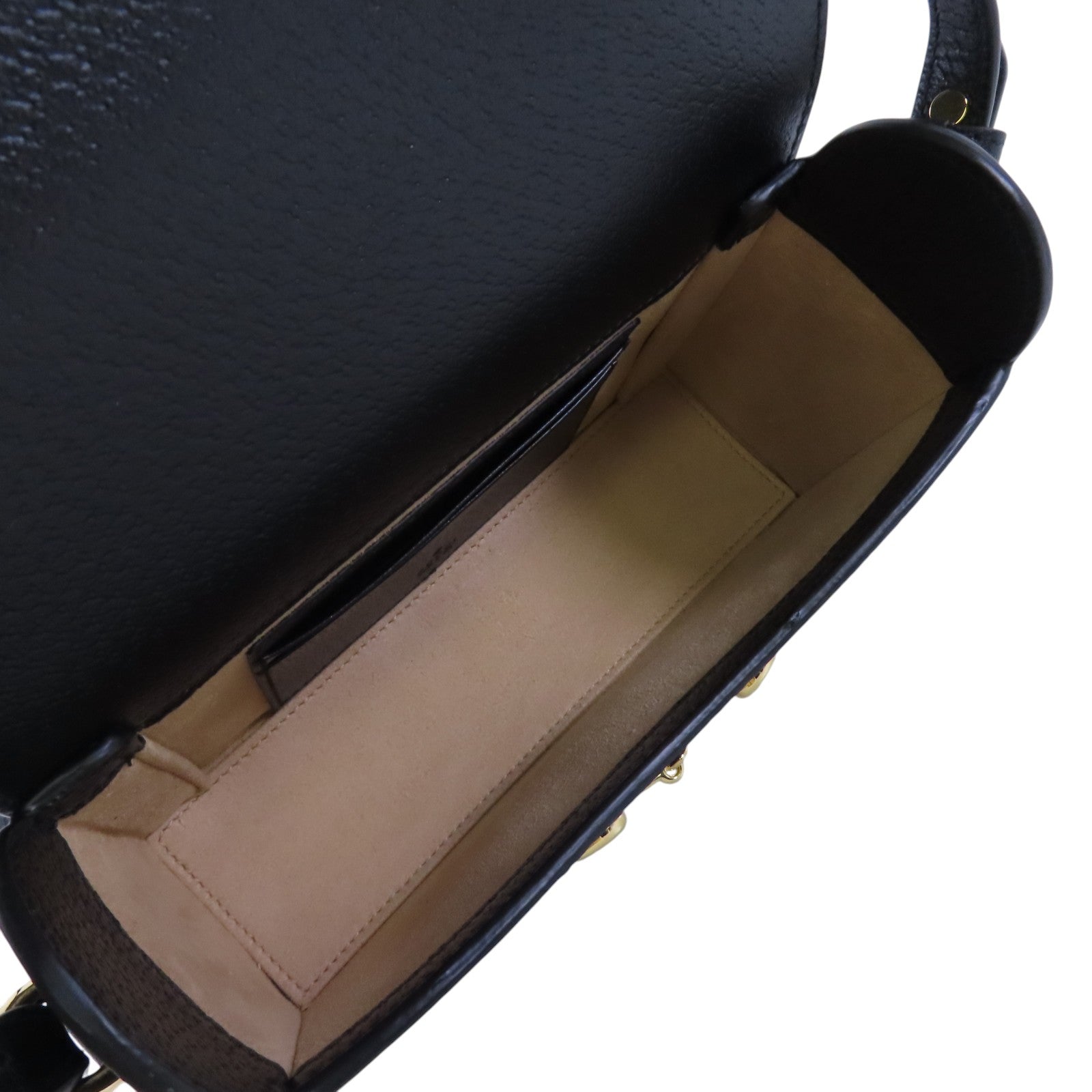 GUCCI GG GHW Horsebit 1955 Shoulder Bag Crossbody 732314 Calfskin Leather