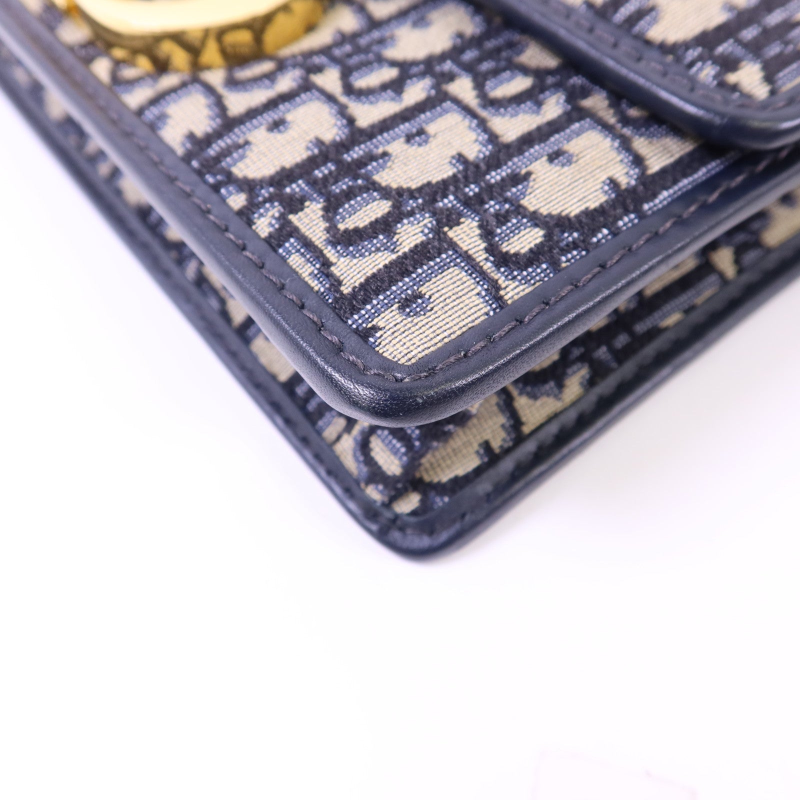 Dior 帆布Montaigne 30 Shoulder Bag金扣肩背袋