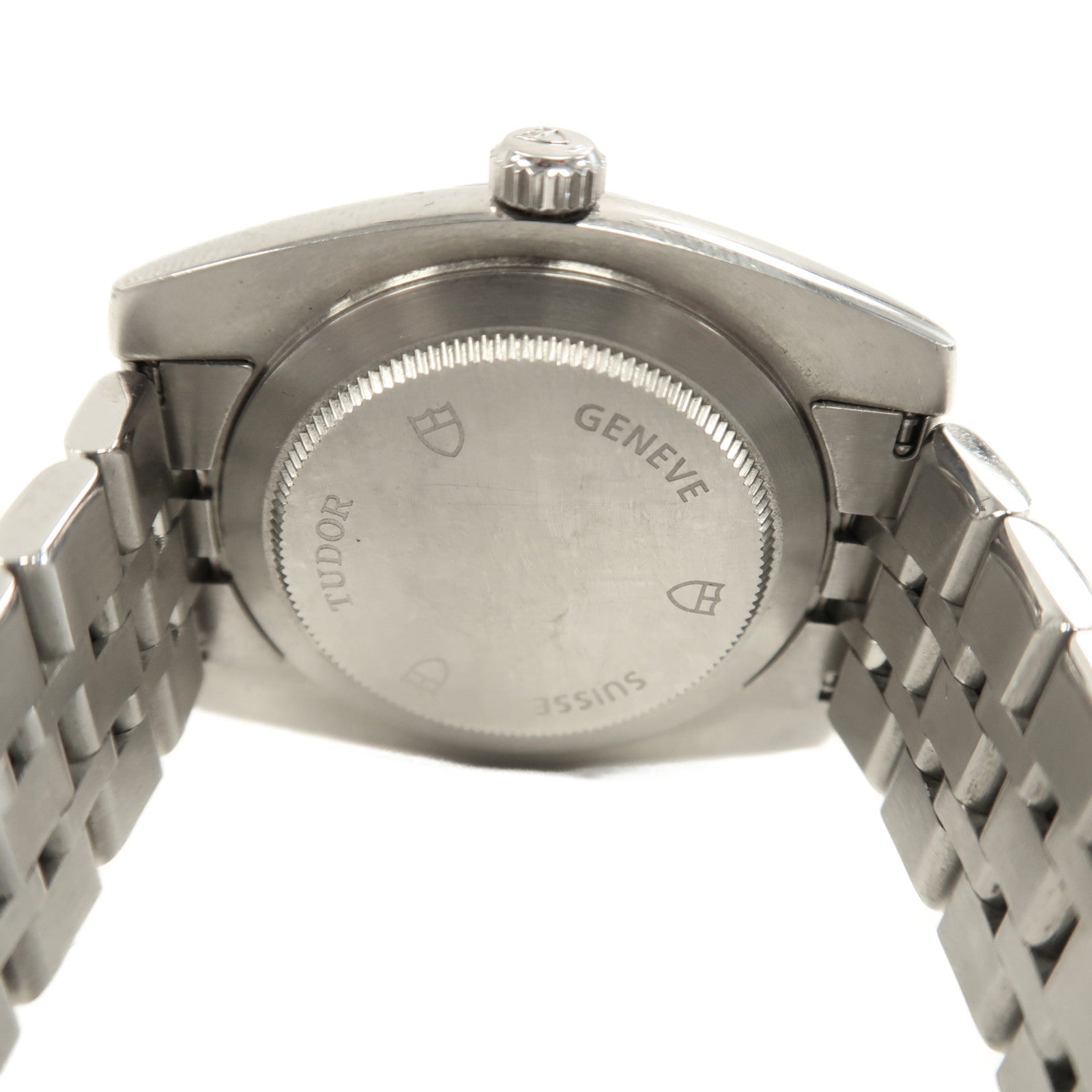 TUDOR Classic 21010不鏽鋼手錶折疊機芯銀色