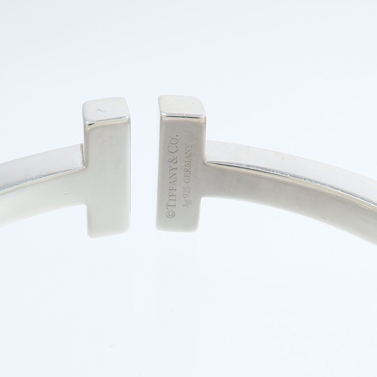 TIFFANY＆CO 925純銀T Square手鐲