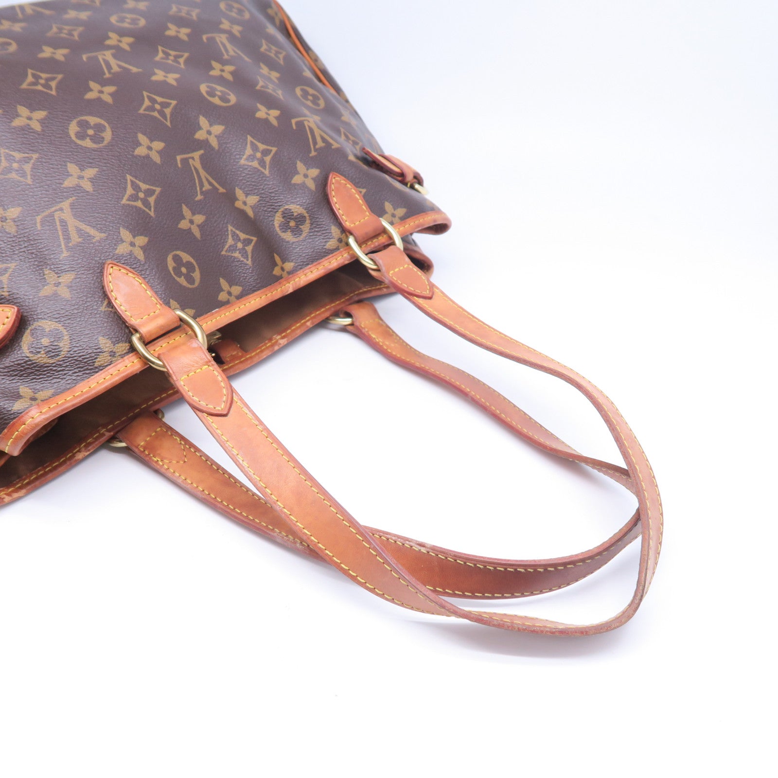 LOUIS VUITTON 【激減優惠】Monogram Batignolles Horizontal金扣肩背袋啡色