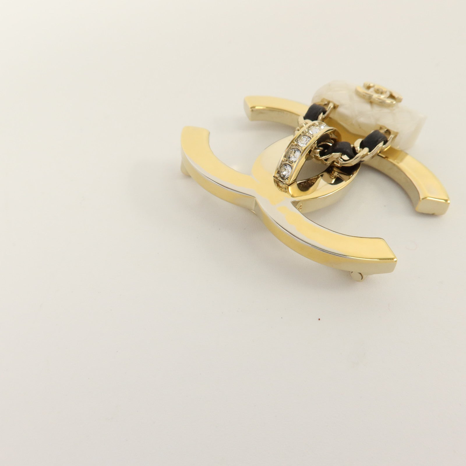 CHANEL 金屬/PVC Brooch胸針