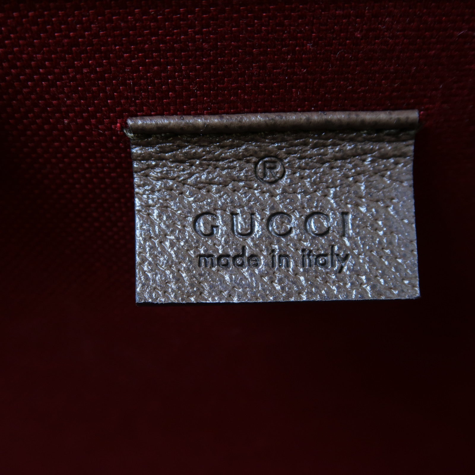 GUCCI GG帆布Globe-Trotter GG Beauty Case銀扣手挽肩背兩用袋/化妝箱啡色