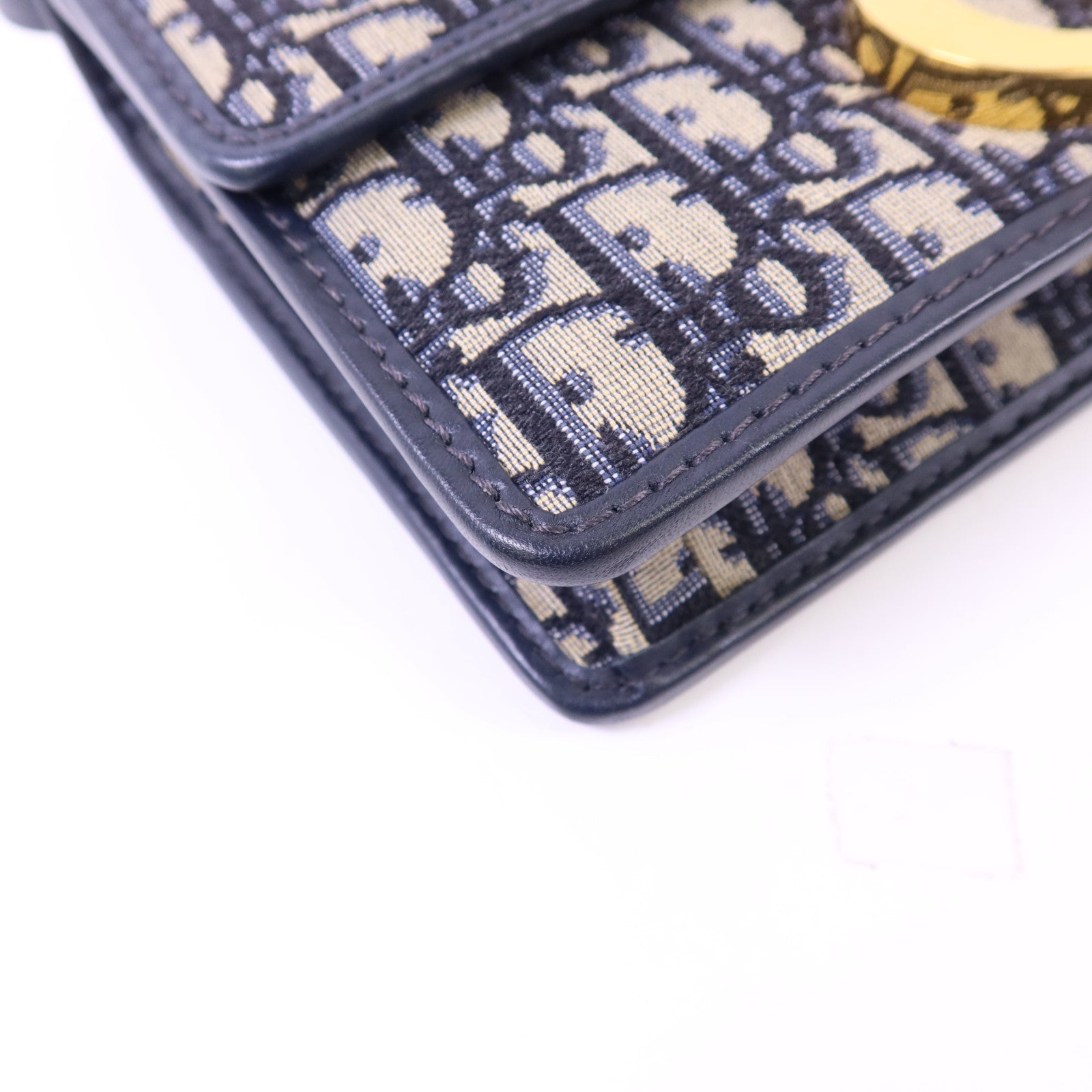 Dior 帆布Montaigne 30 Shoulder Bag金扣肩背袋