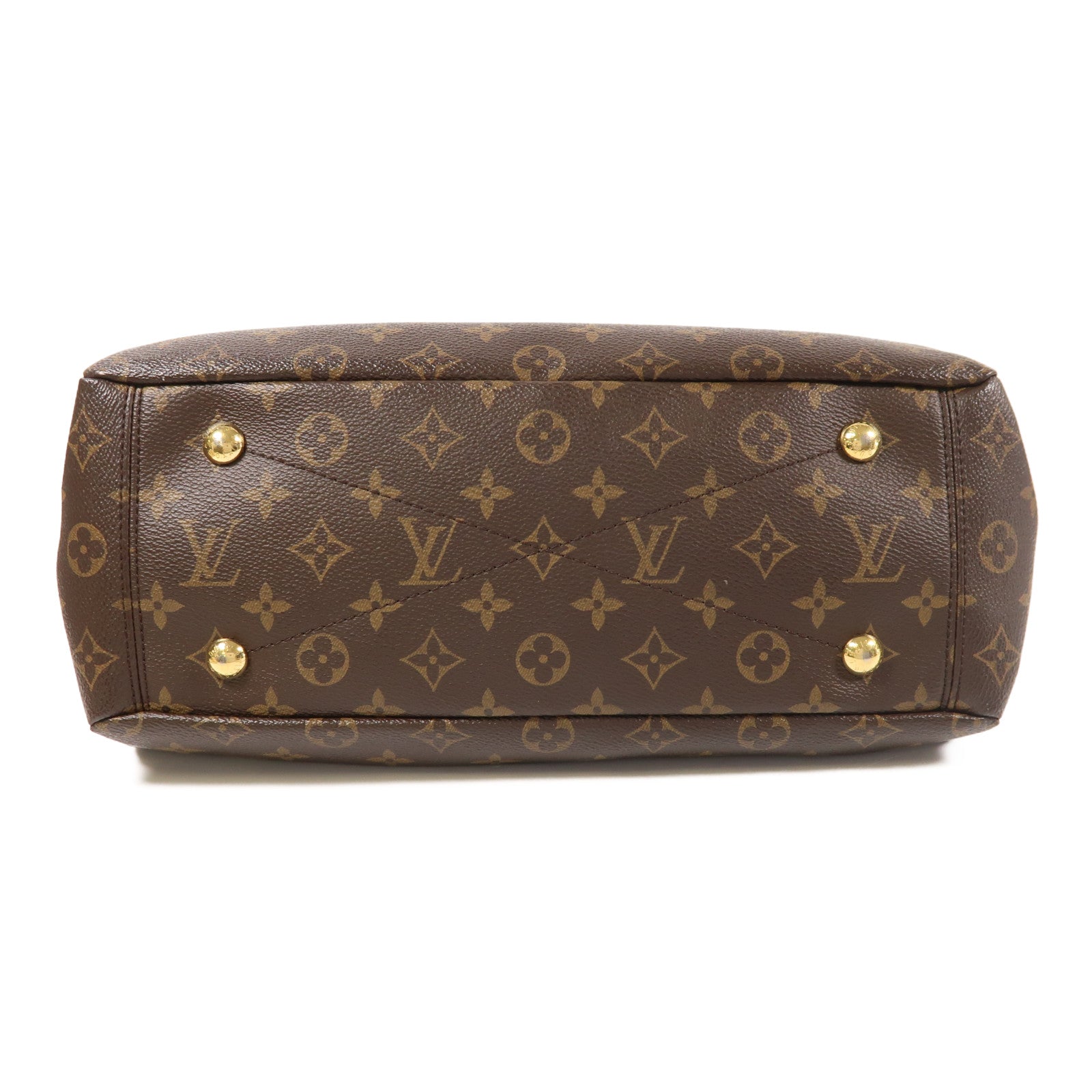 LOUIS VUITTON LV GHW Pallas 2 Way Bag M41064 Monogram Brown