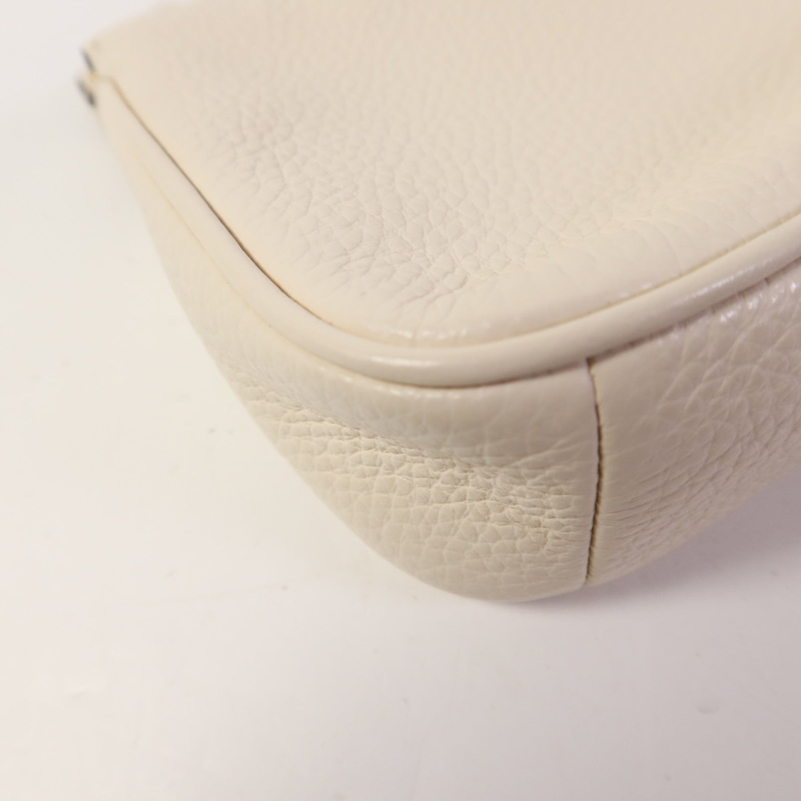 COACH 牛皮皮革Handbag金扣手挽袋
