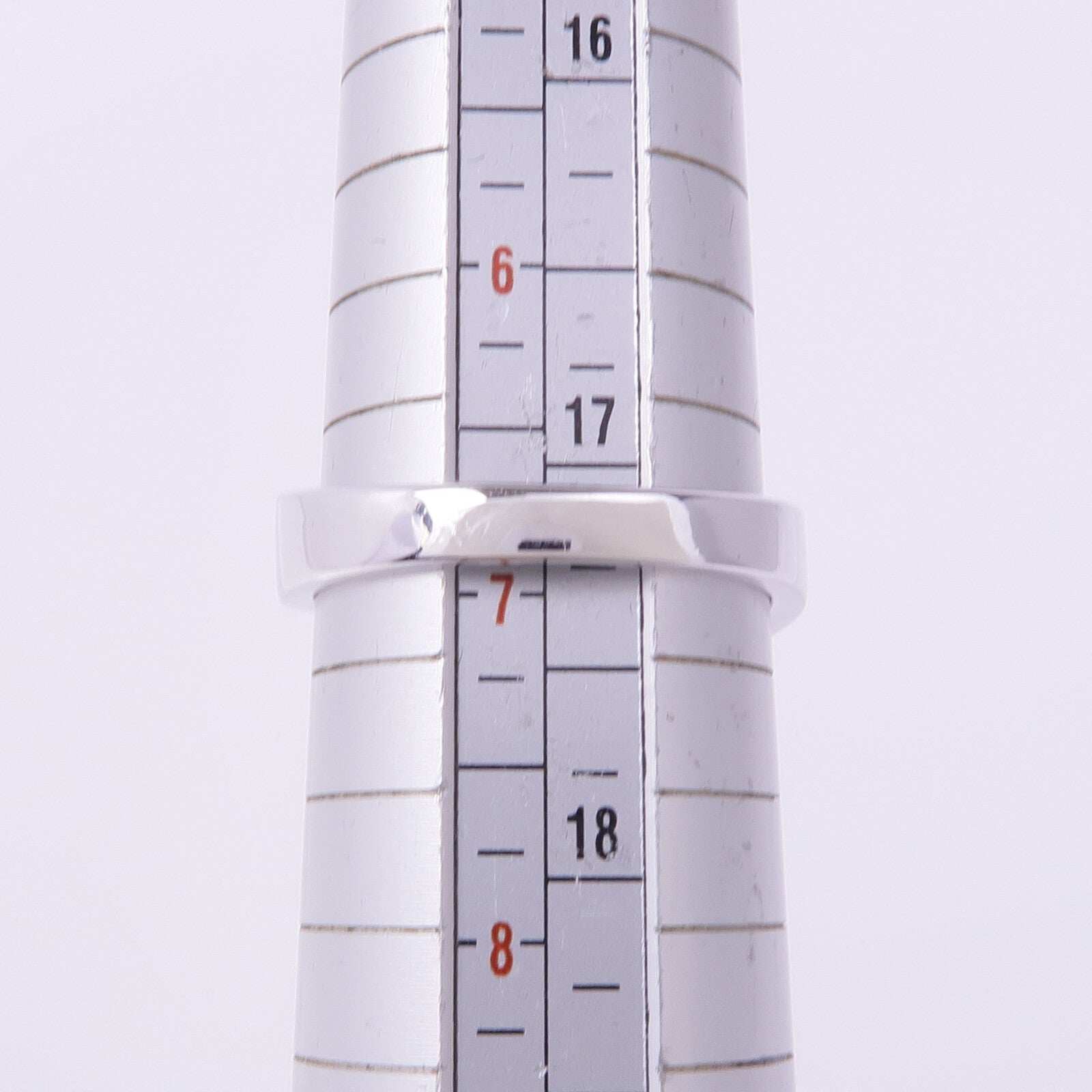 JEWELRY 18K白金Crystal Ring水晶戒指US#6.75