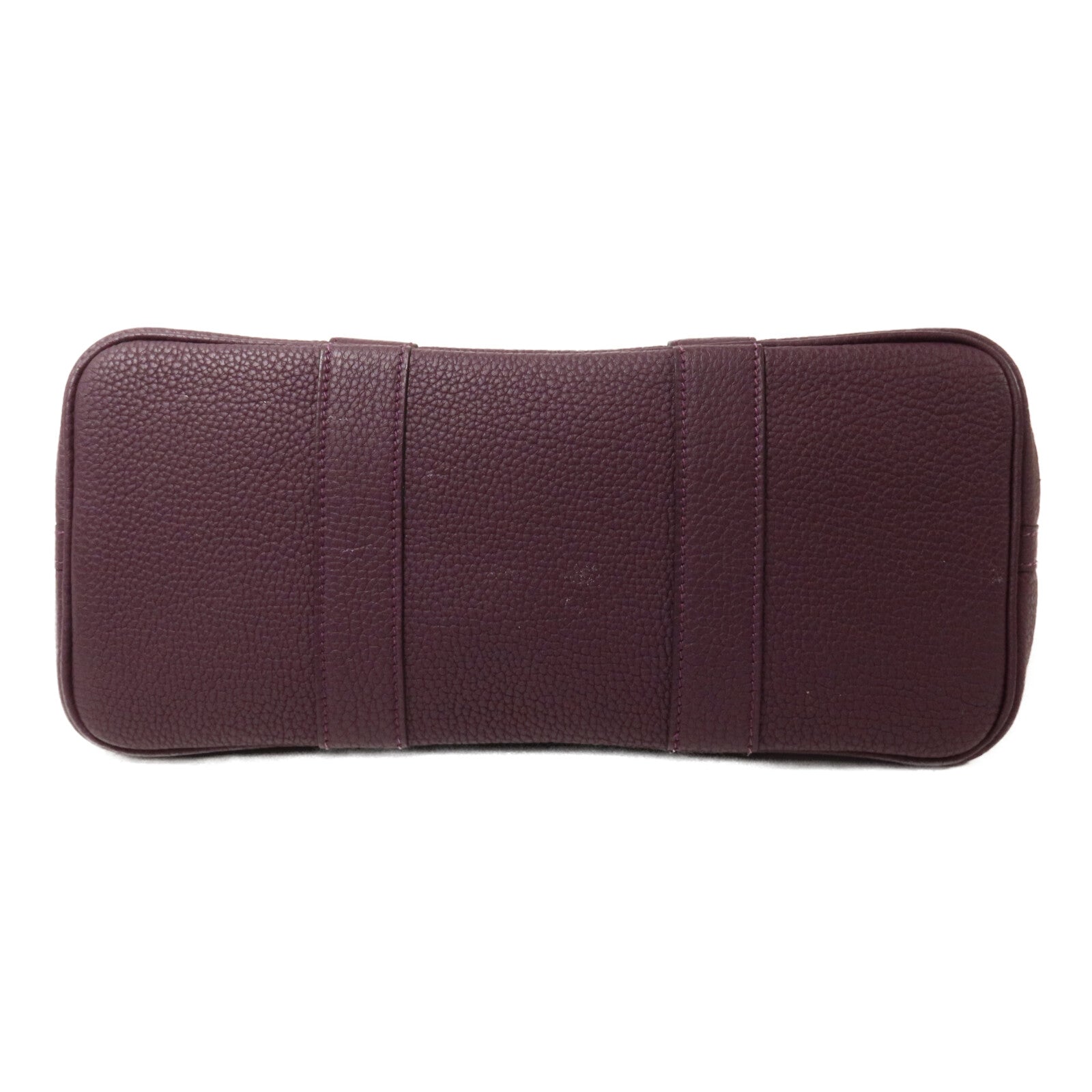 HERMES Negonda皮革Garden Party TPM手挽袋Cassis