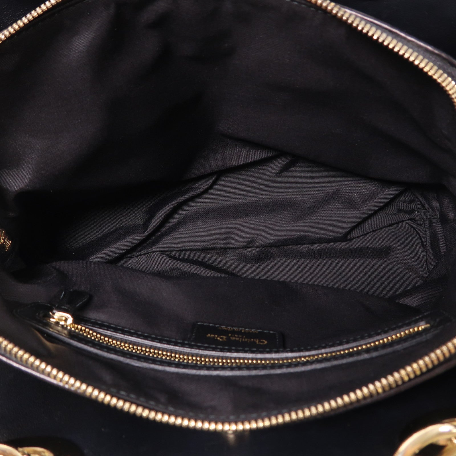 Dior 羊皮皮革Lady Dior Shopping Tote金扣鏈帶肩背袋