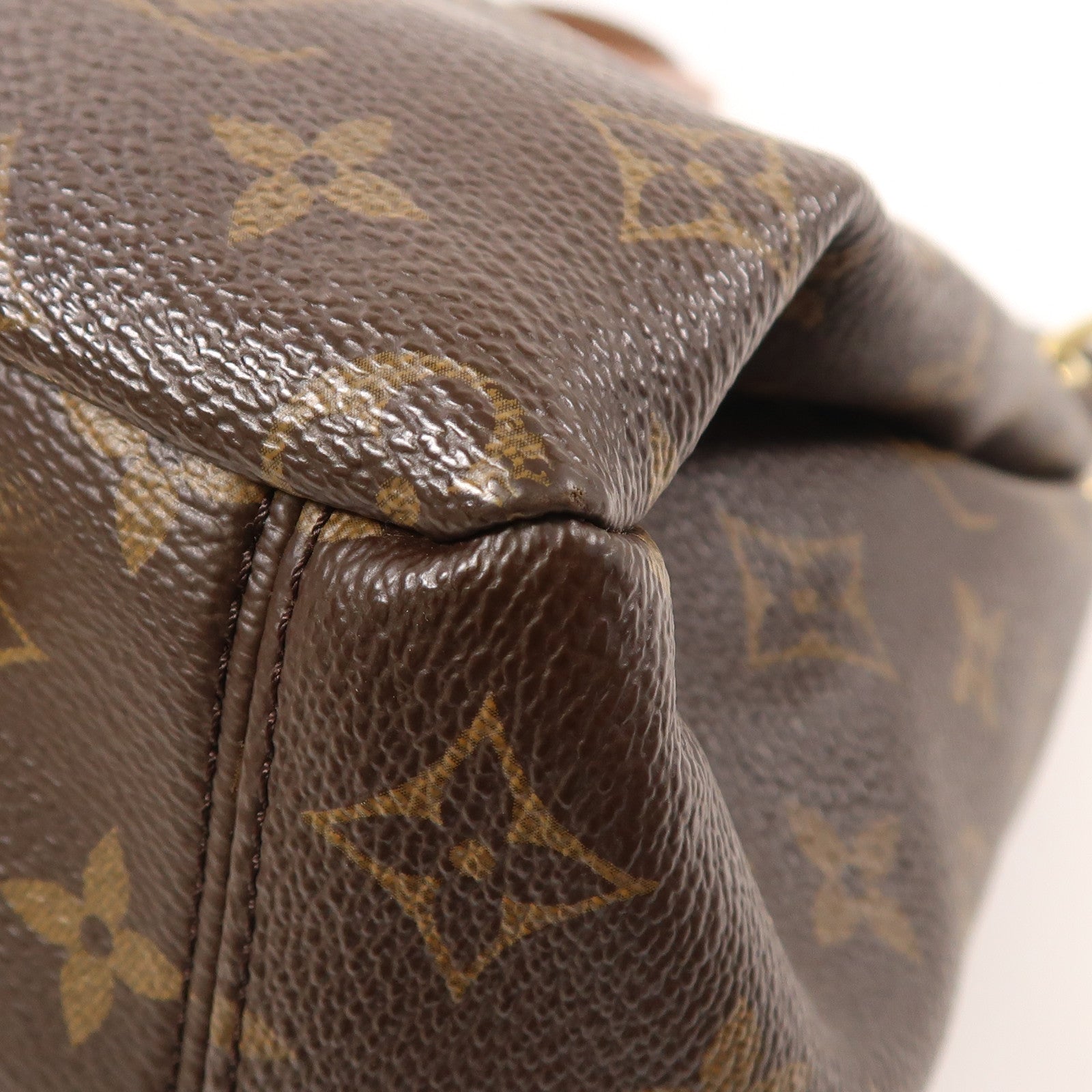 LOUIS VUITTON LV GHW Pallas 2 Way Bag M41064 Monogram Brown