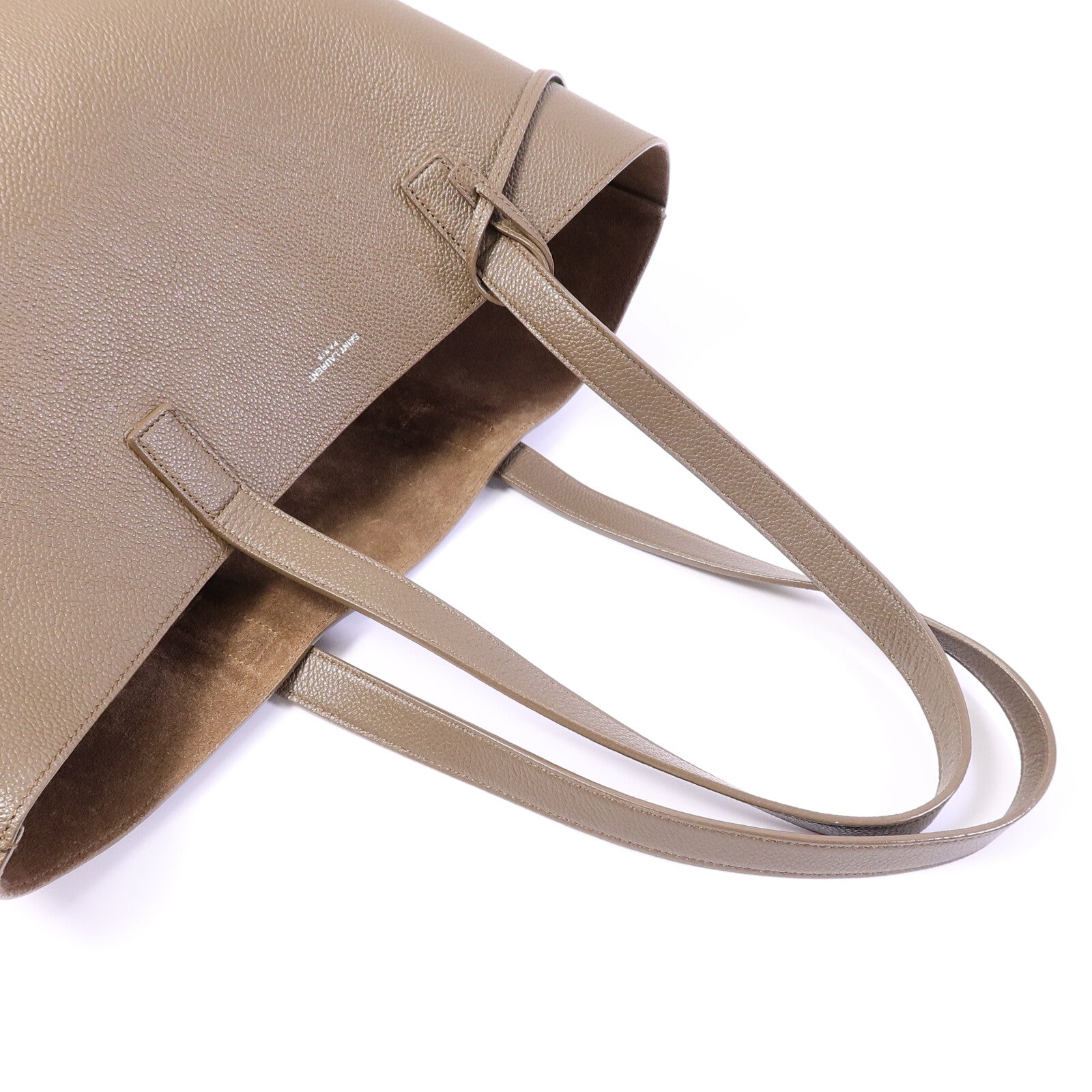 SAINT LAURENT 牛皮皮革Tote Bag手挽袋