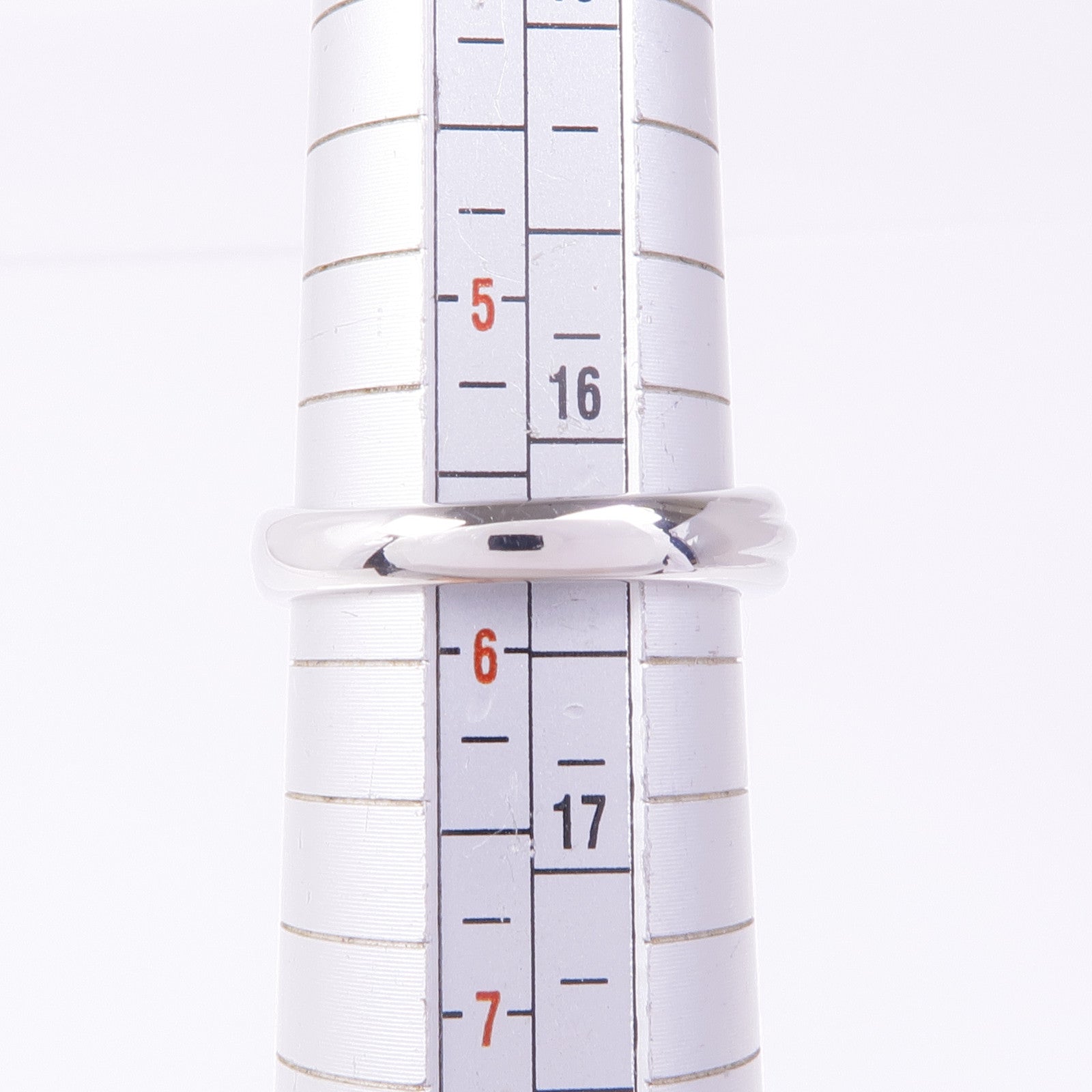 JEWELRY PT900鉑金Emerald Diamond Ring綠寶石/鑽石戒指US#5.75