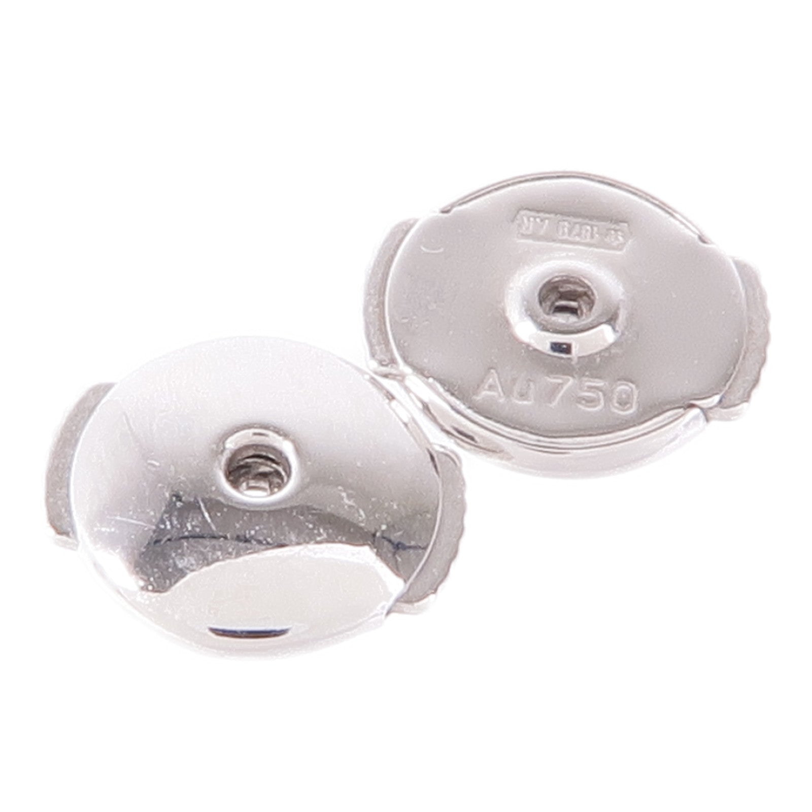 CARTIER Damour Earrings Diamond 18K White Gold