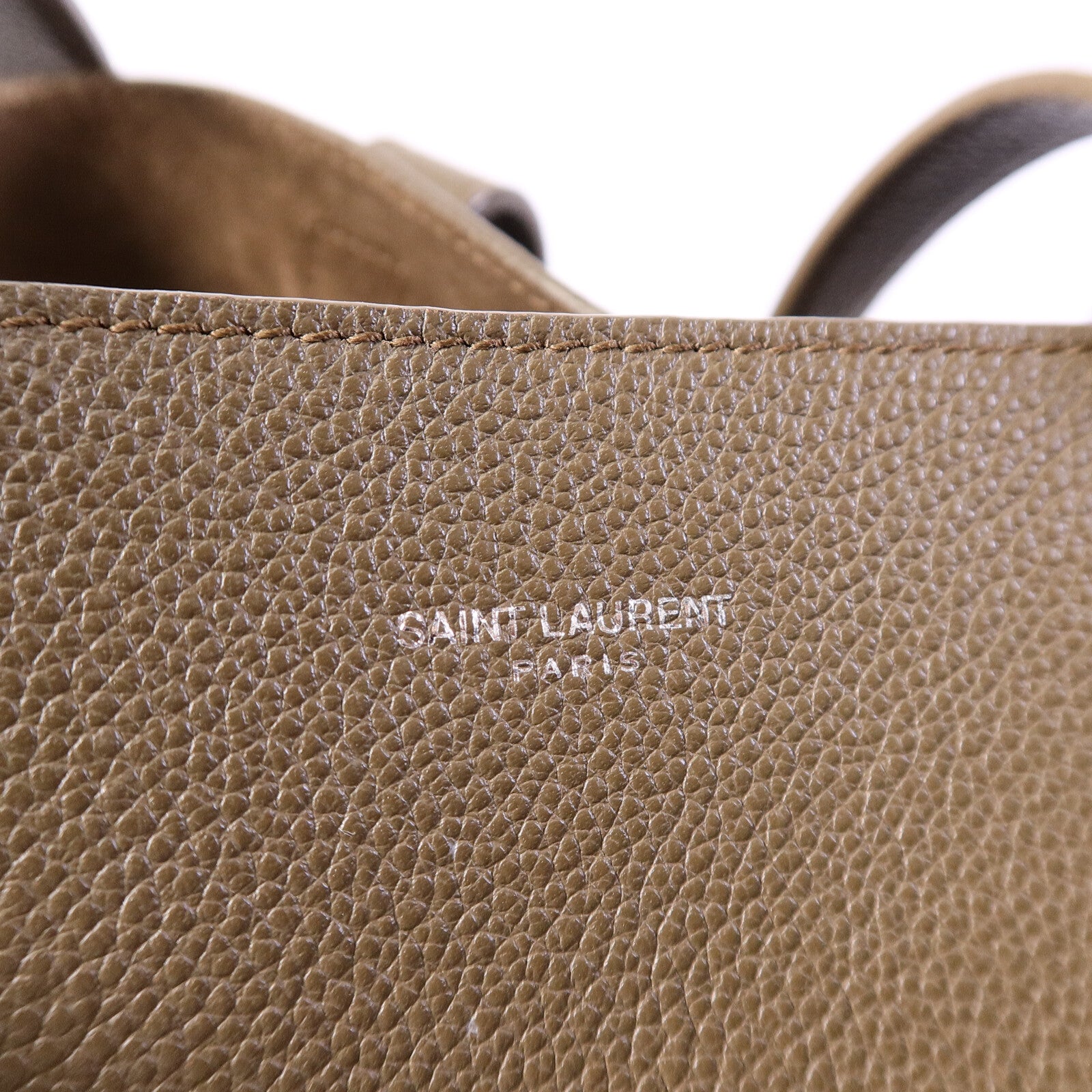 SAINT LAURENT 牛皮皮革Tote Bag手挽袋