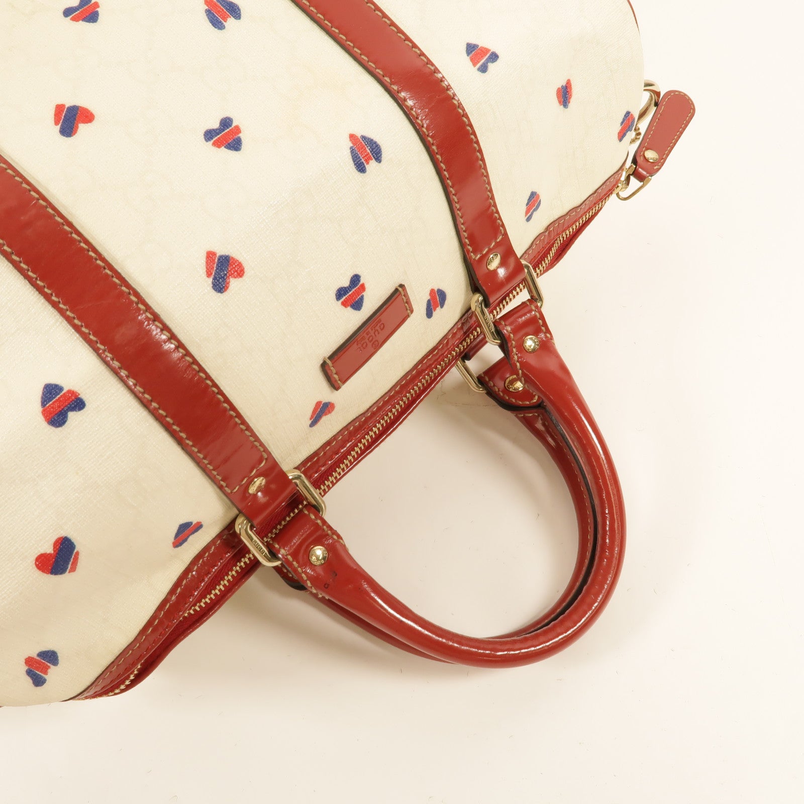 GUCCI 塗層帆布Joy Boston Bag手挽袋