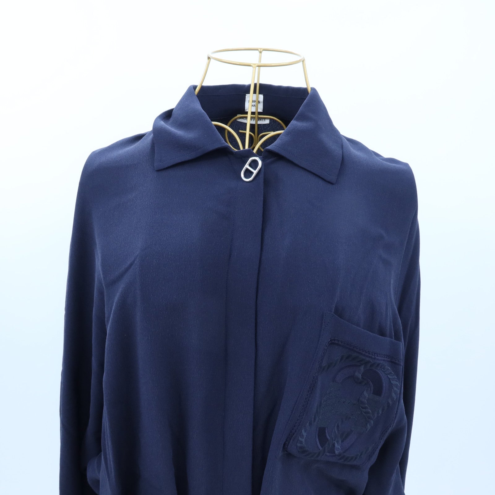 HERMES Silk Canoe連身裙
