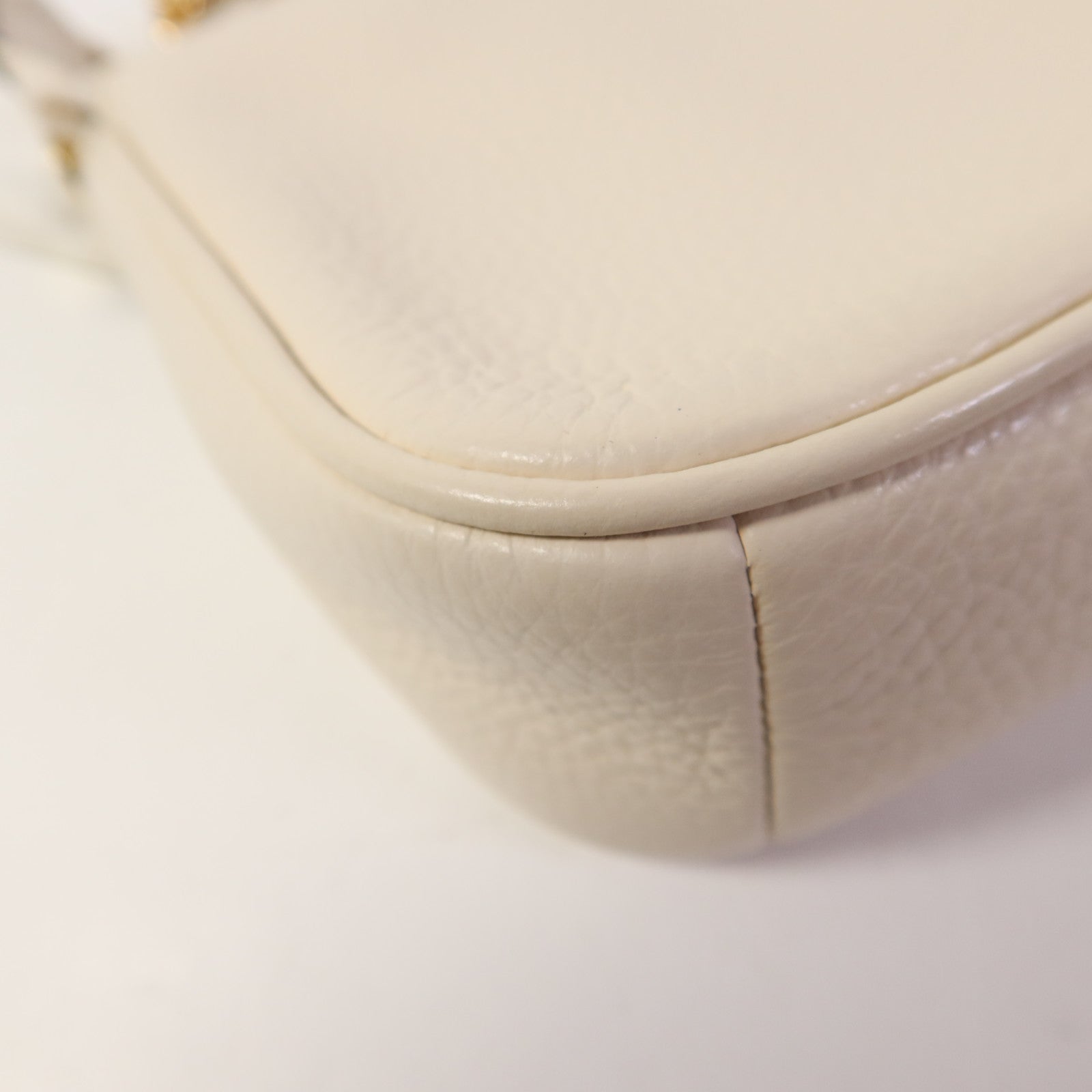 COACH 牛皮皮革Handbag金扣手挽袋