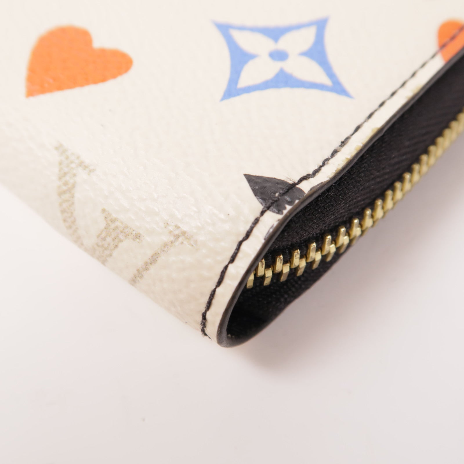 LOUIS VUITTON Monogram Game On Zippy Wallet金扣長錢包