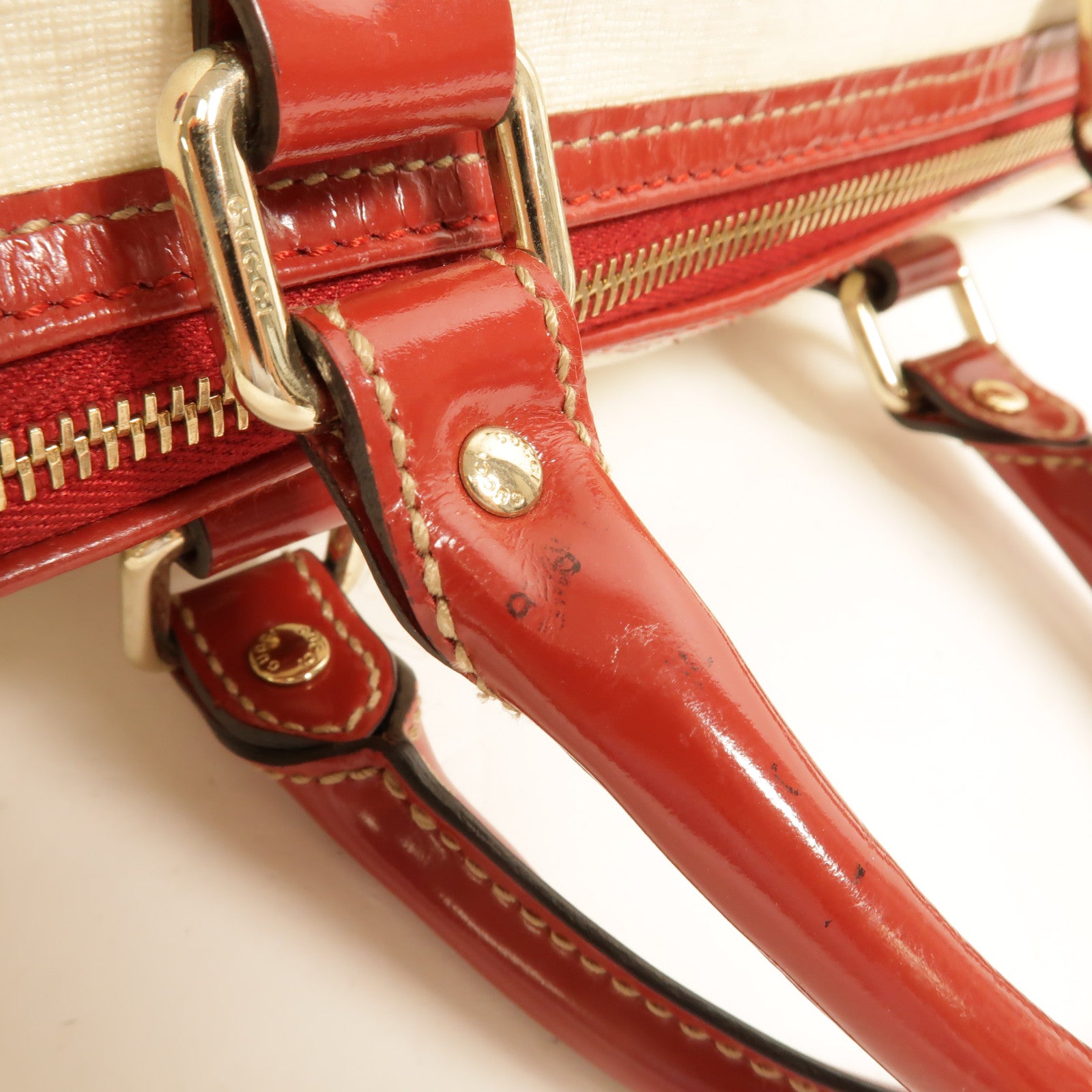 GUCCI 塗層帆布Joy Boston Bag手挽袋