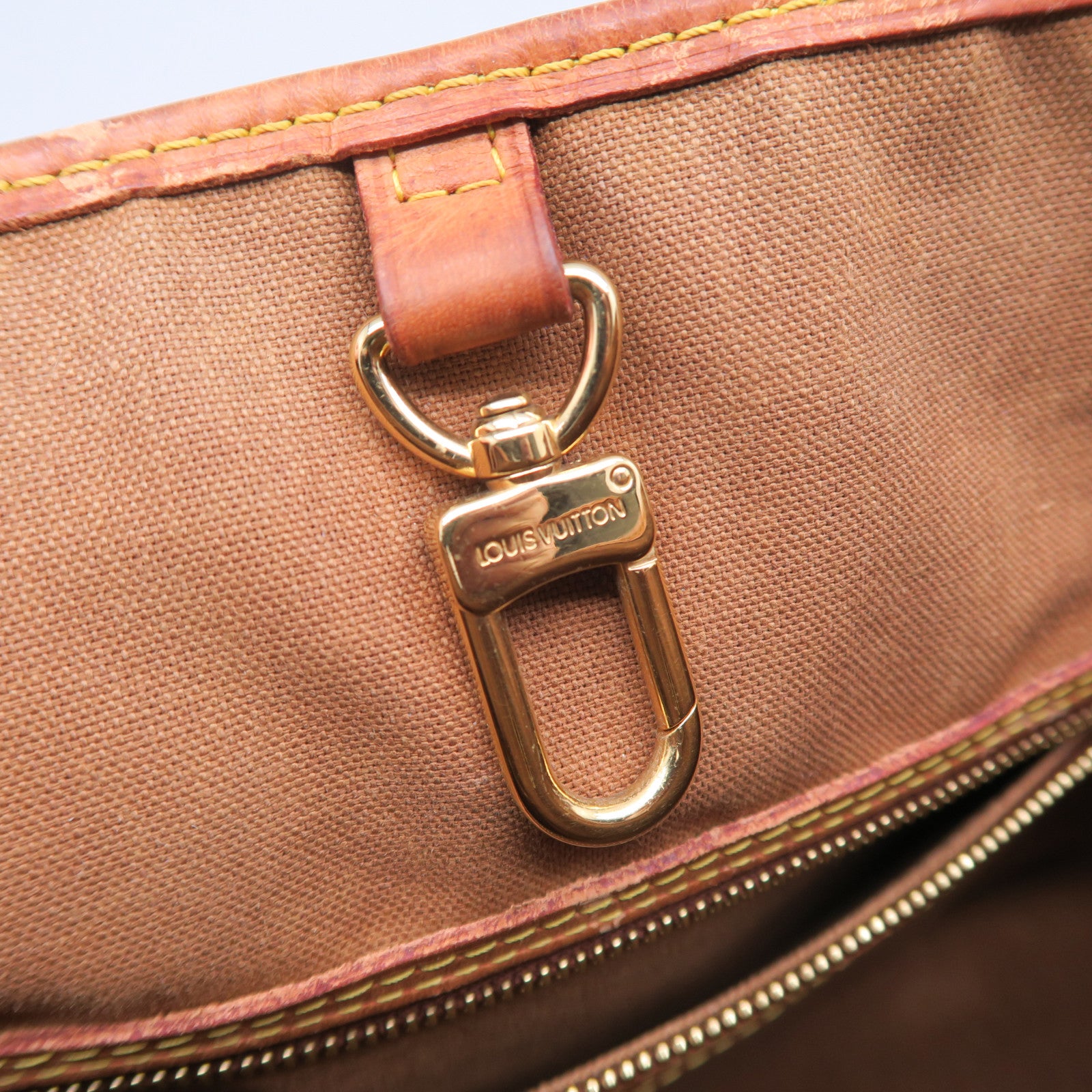 LOUIS VUITTON 【激減優惠】Monogram Batignolles Horizontal金扣肩背袋啡色
