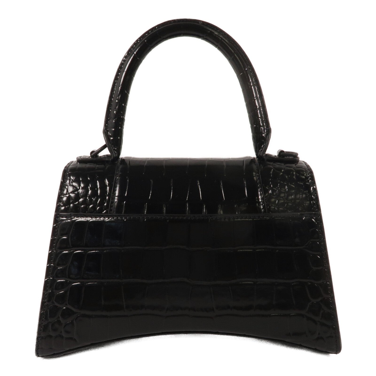 BALENCIAGA 牛皮皮革Hourglass Small手挽肩背兩用袋