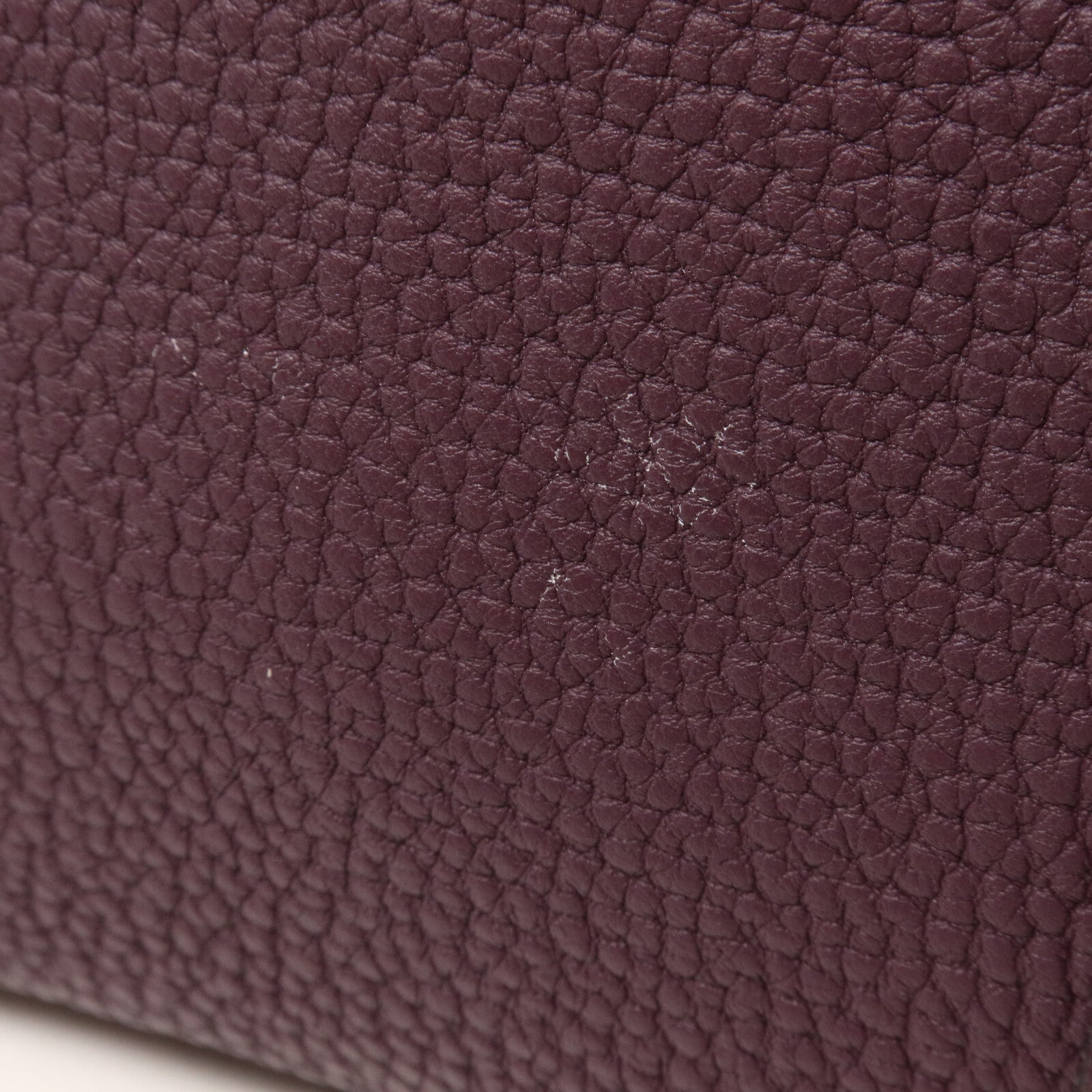 HERMES Negonda皮革Garden Party TPM手挽袋Cassis