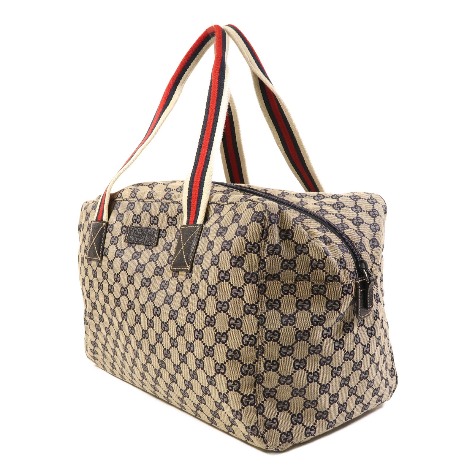 GUCCI 帆布Boston Bag波士頓包