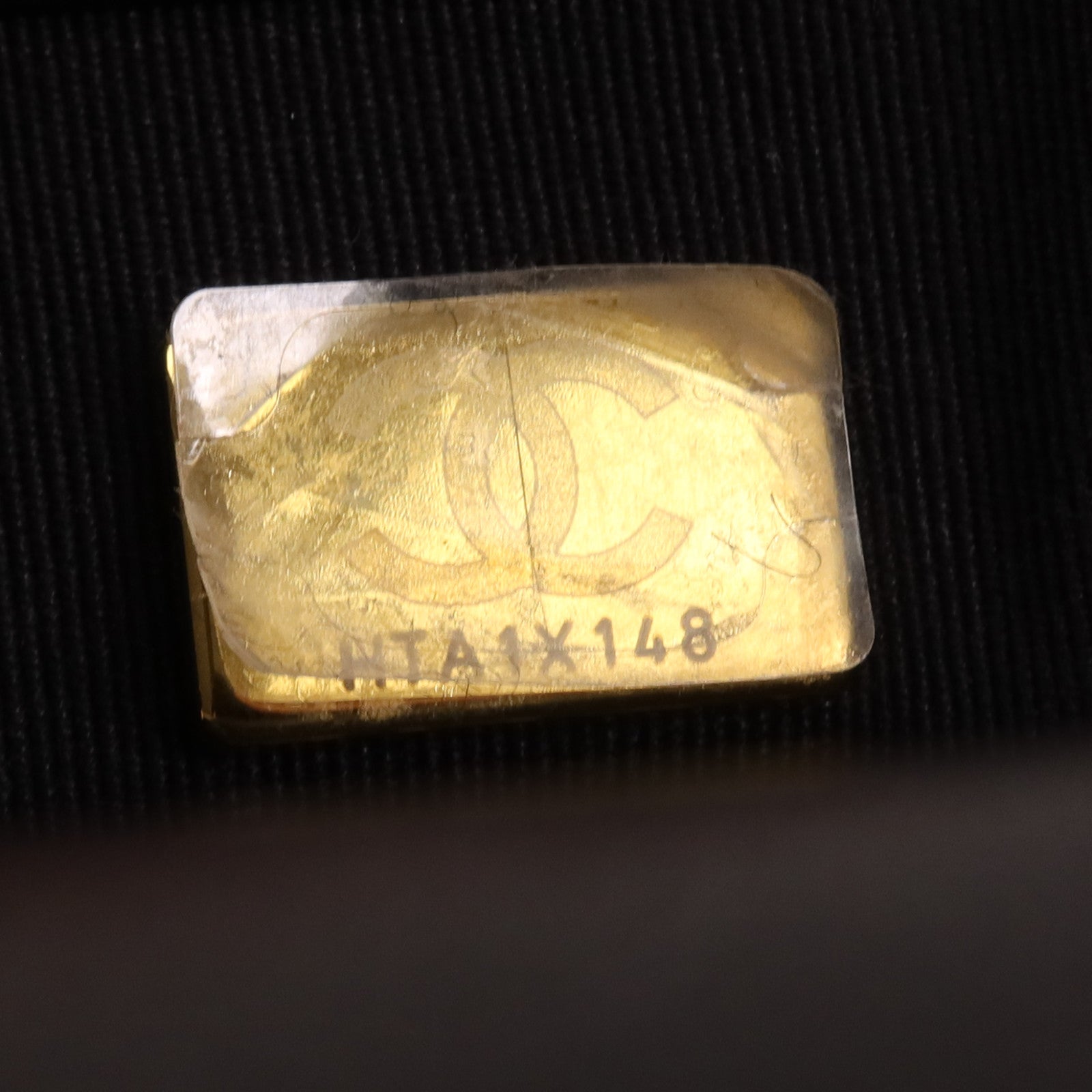 CHANEL 羊皮皮革Chain Shoulder金扣手挽肩背兩用袋