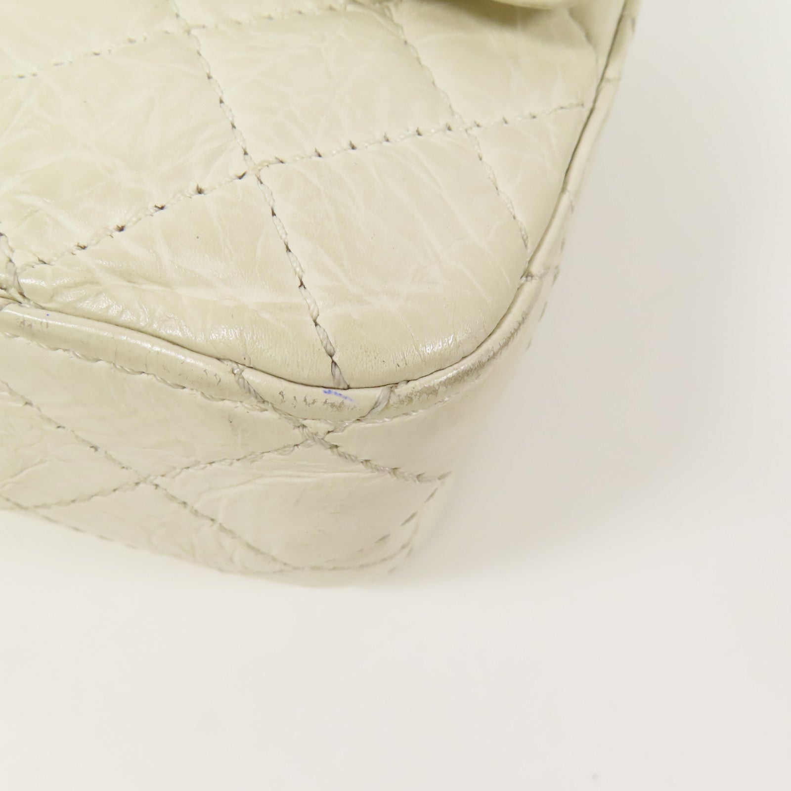 CHANEL 牛皮皮革2.55金扣鏈帶肩背袋