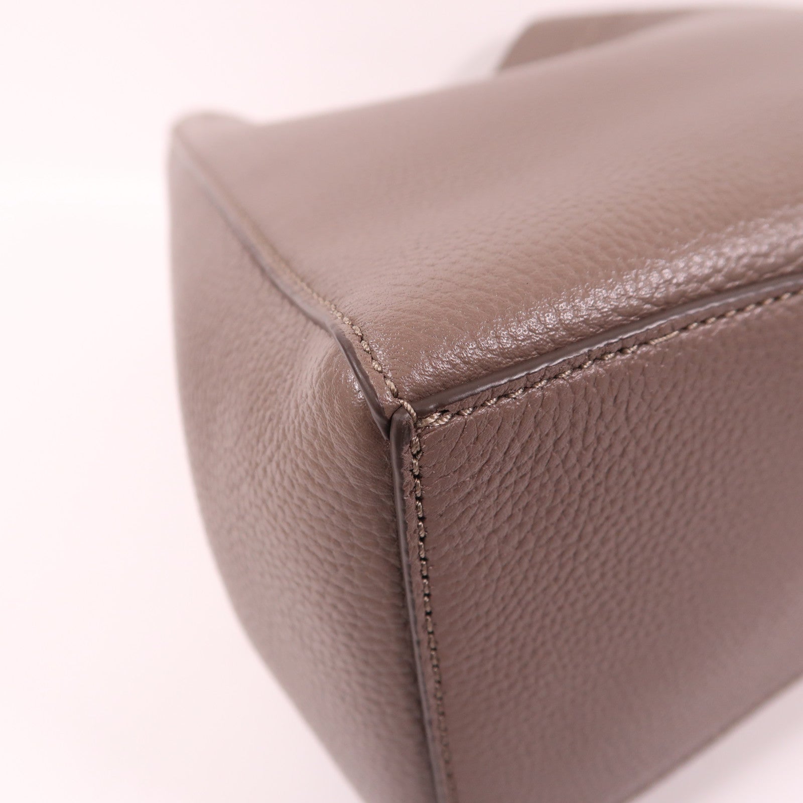 牛皮皮革McGraw Hobo Bag金扣肩背袋