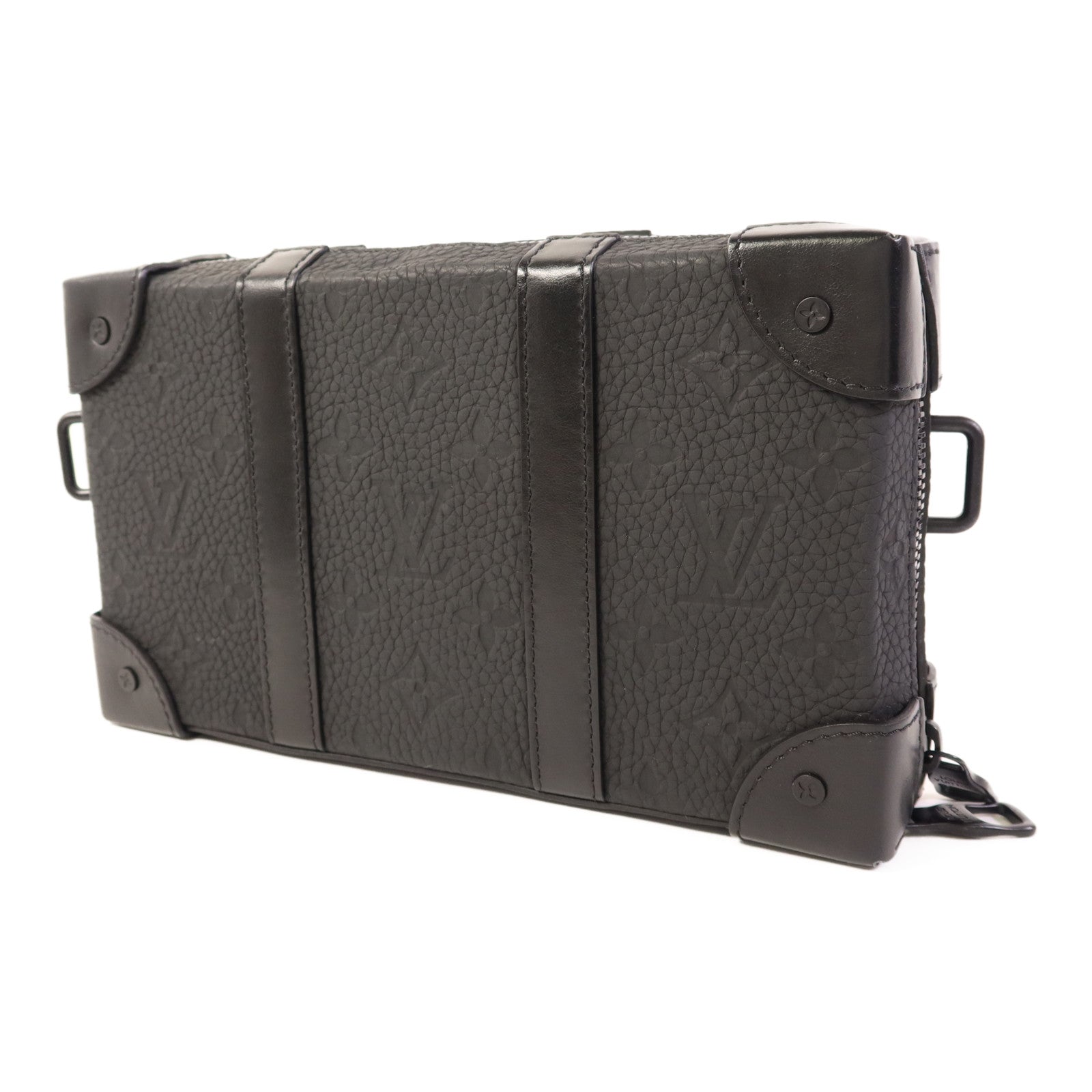 LOUIS VUITTON Monogram Taurillon Soft Trunk肩背袋