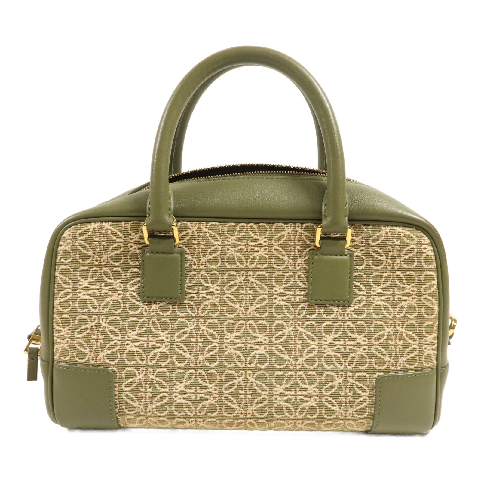 LOEWE 帆布Amazona 23手挽肩背兩用袋